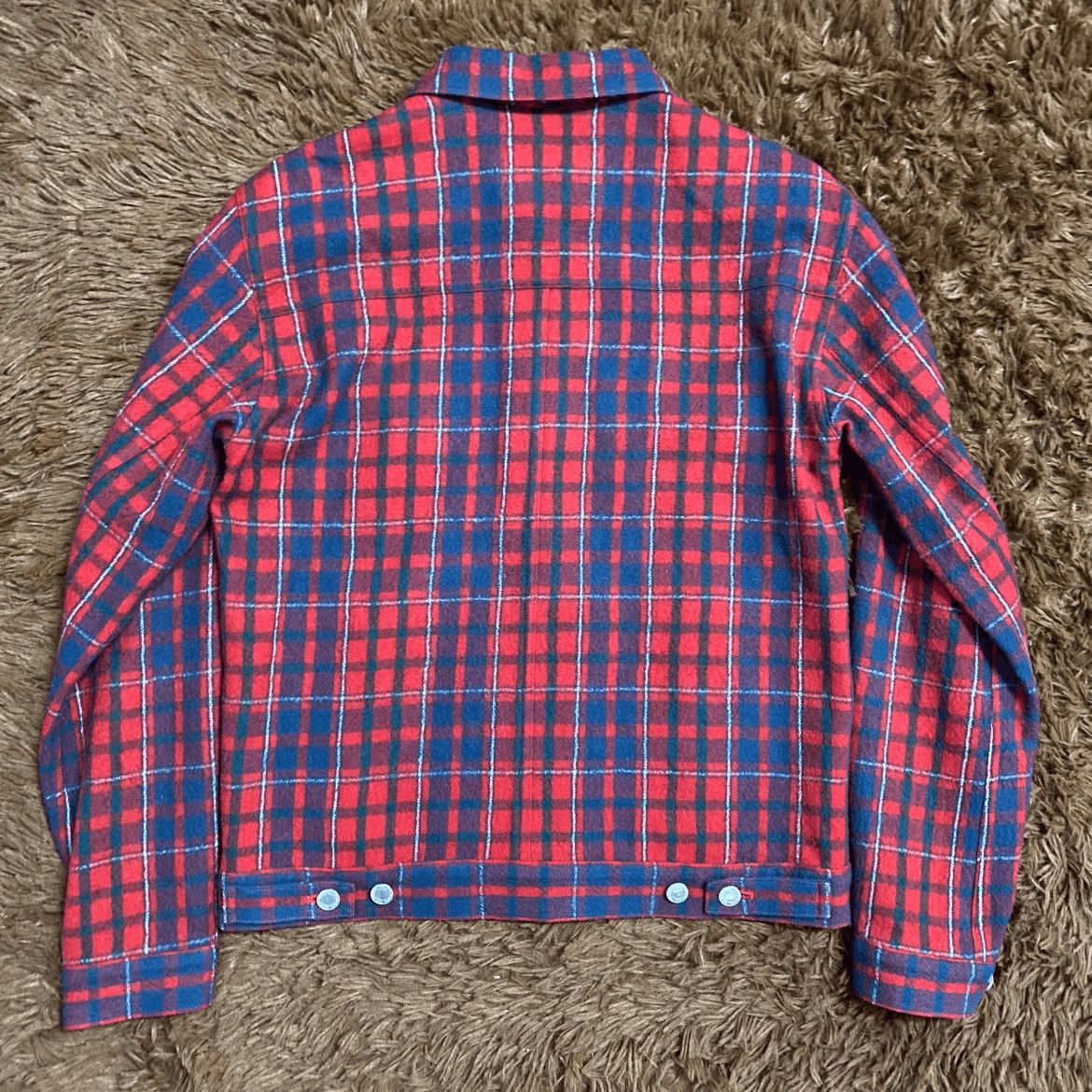 Undercover Undercover 02AW Undercoverism Red & Blue Plaid Jacket Size US M / EU 48-50 / 2 - 2 Thumbnail