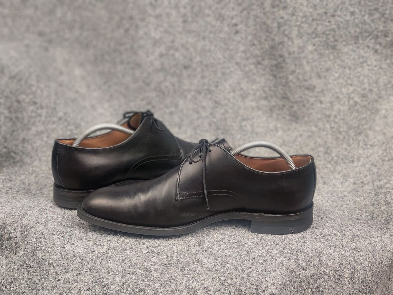 Loake Loake gable black Goodyear men's leather derby Lace up shoes Size US 10 / EU 43 - 12 Thumbnail