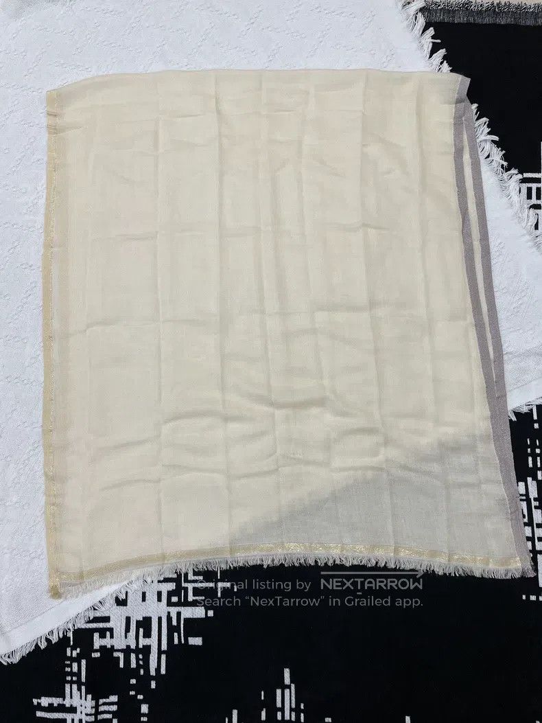 Loro Piana Loro Piana size 85x200 Cashmere Scarf Size ONE SIZE - 4 Thumbnail