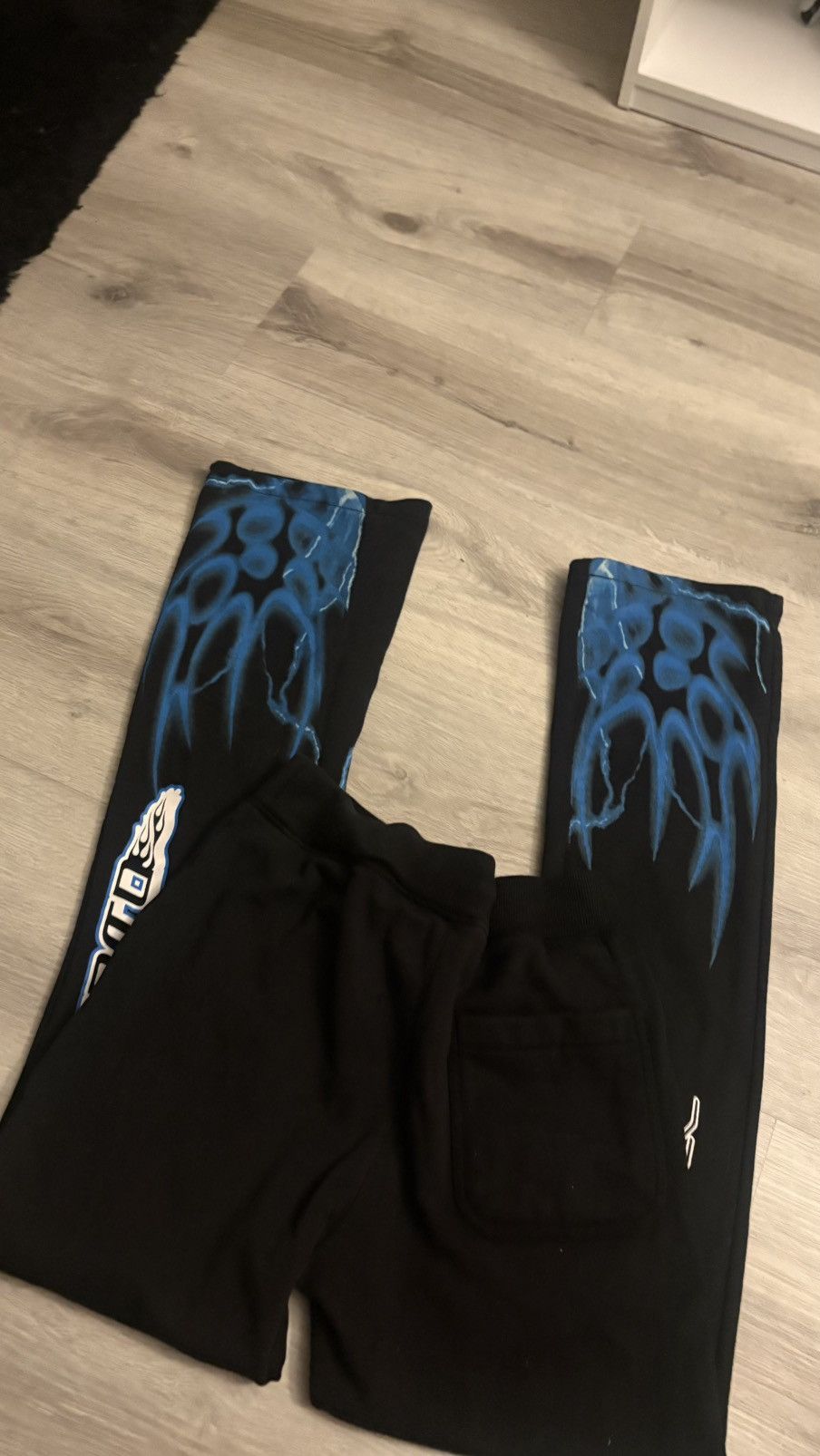 Ninth Hall Black and blue ninth hall fire sweats Size US 30 / EU 46 - 7 Thumbnail