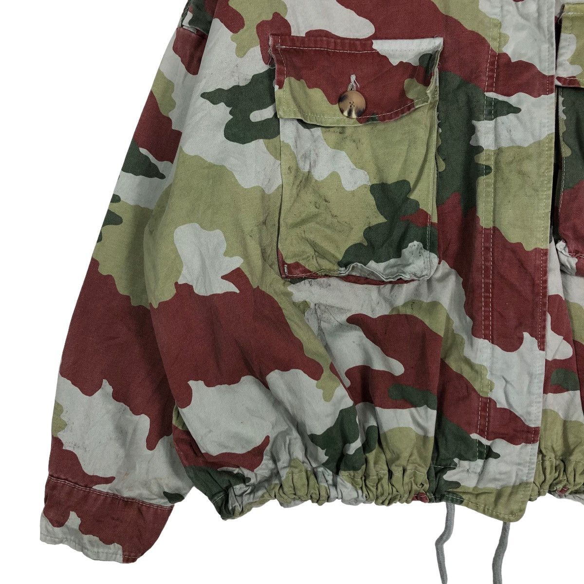 Japanese Brand 🔥Vintage Cropped Biker Jacket Trf Japan Camouflage Army Size US M / EU 48-50 / 2 - 4 Thumbnail