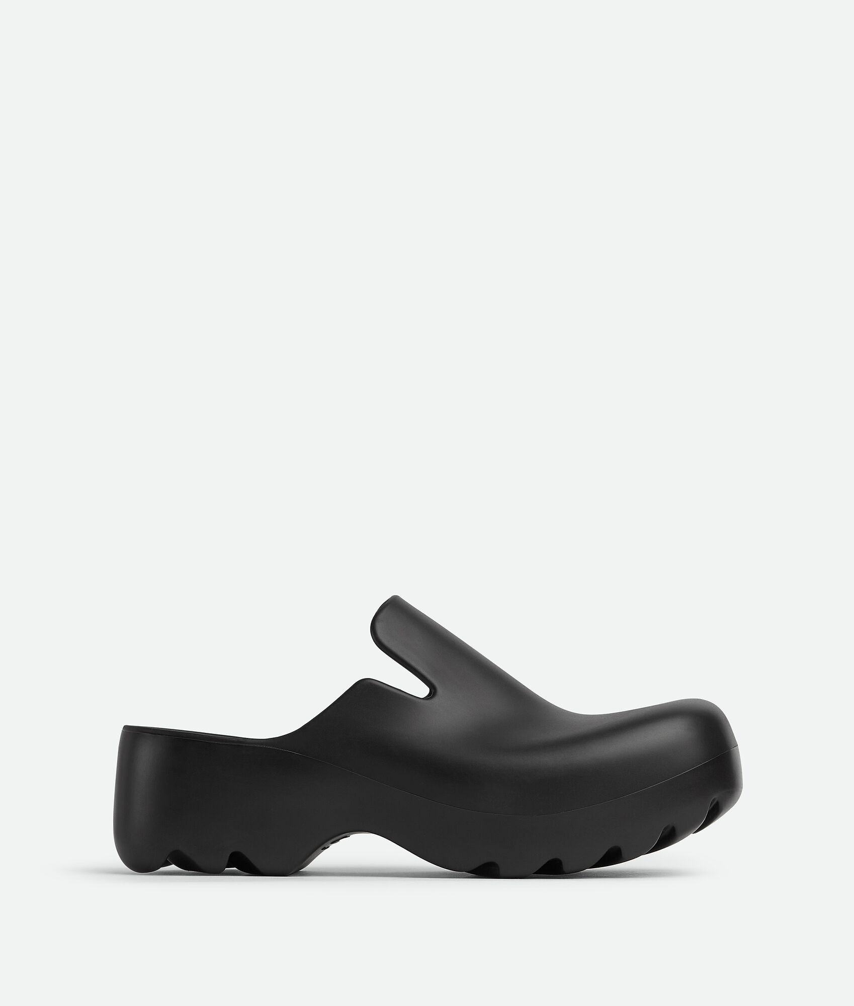 Bottega Veneta o1w1db10225 Rubber Flash Clogs in Black Size US 13 / EU 46 - 1 Thumbnail