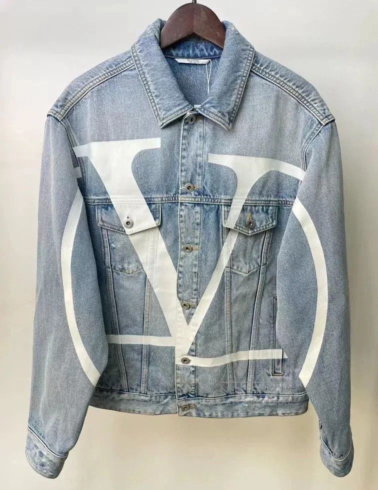 Valentino Valentino Blue Denim Jacket. Size US S / EU 44-46 / 1 - 1 Thumbnail