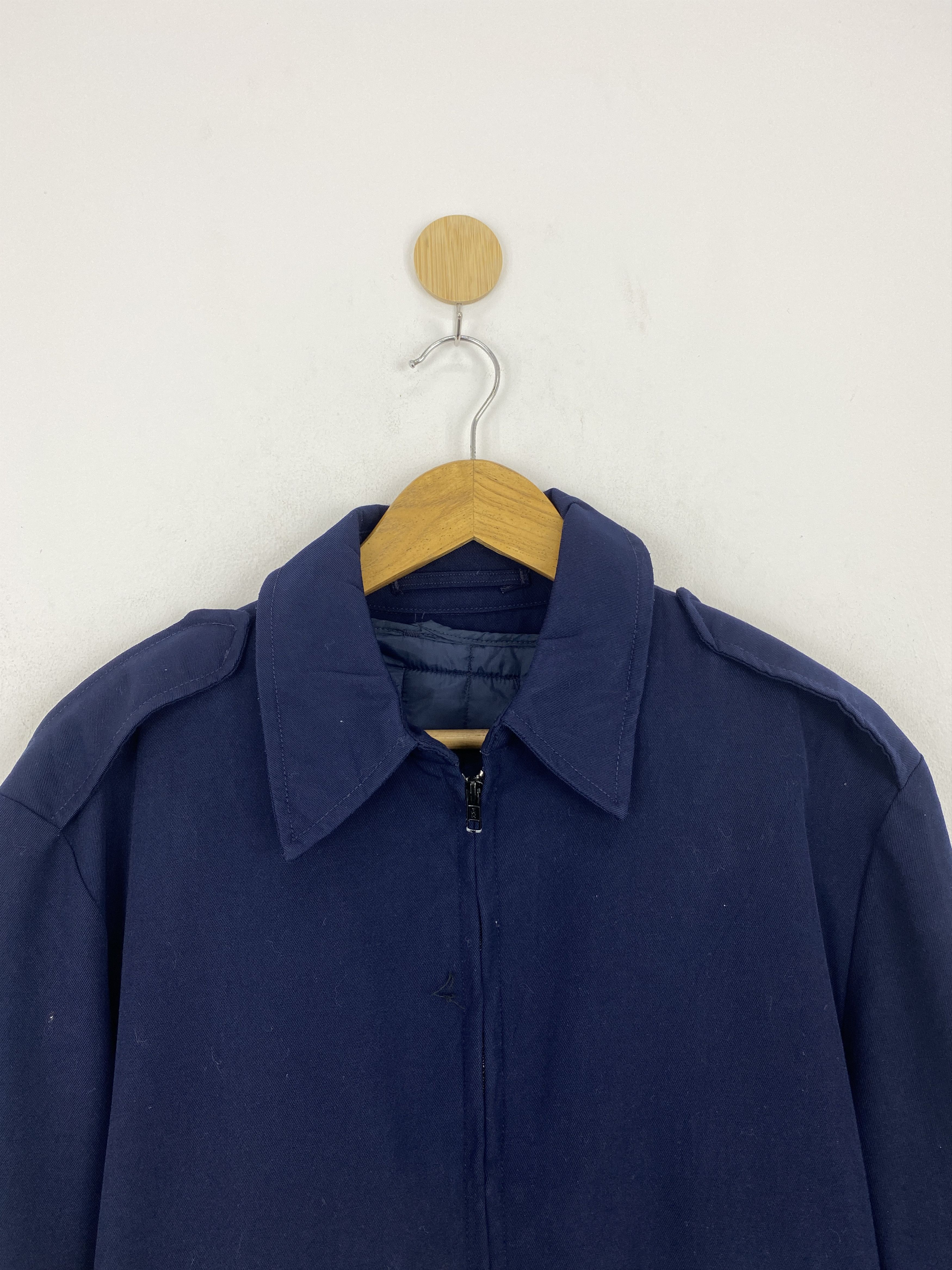 Vintage Vintage U.S Navy Bomber Zipper Light Jacket Size US XS / EU 42 / 0 - 2 Thumbnail