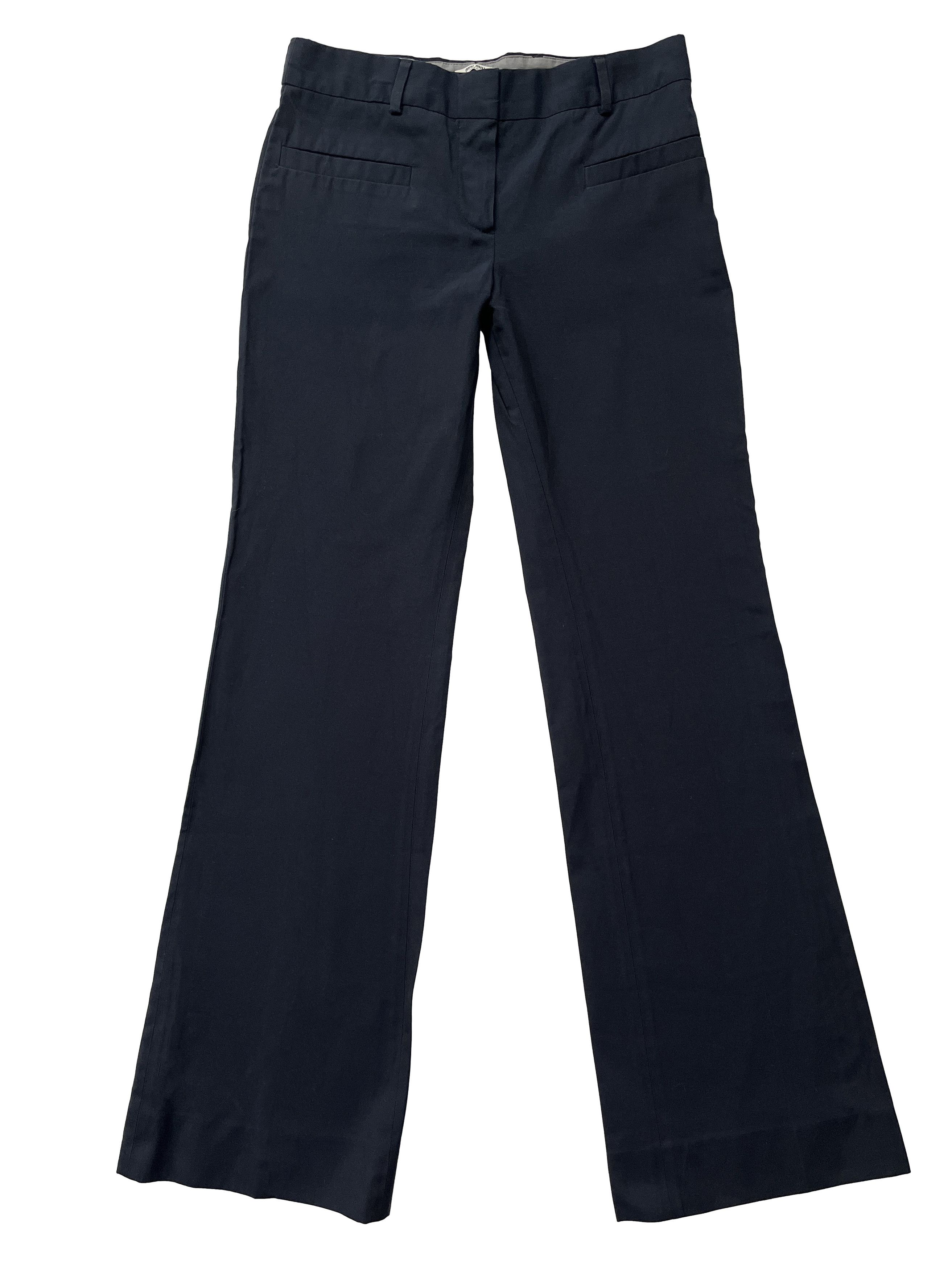 ⚡️QUICK SALE⚡️Miu Miu Navy Flared Pants Trousers