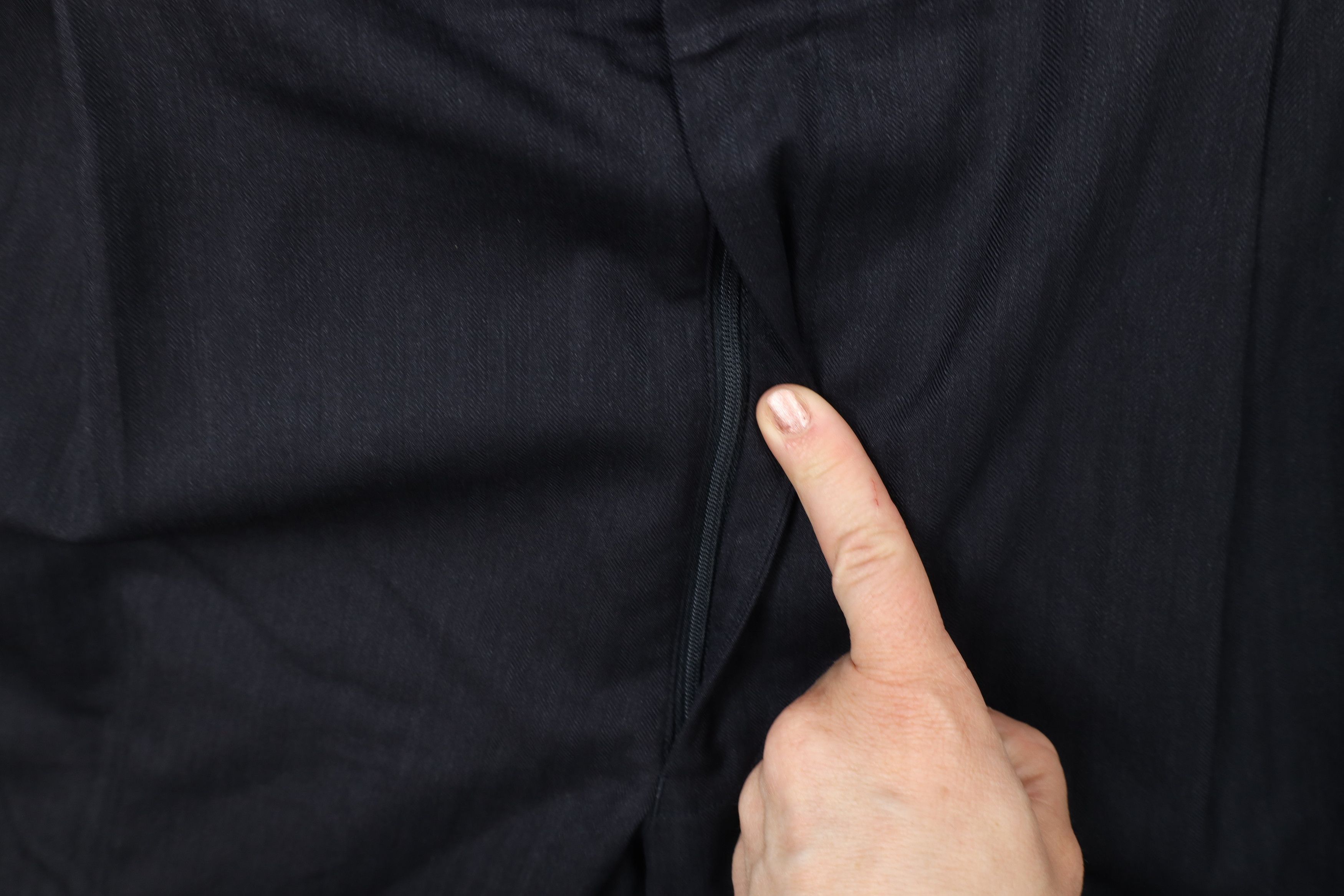 Vintage Vintage 90s Streetwear Herringbone Wide Leg Chino Pants Size US 32 / EU 48 - 7 Thumbnail