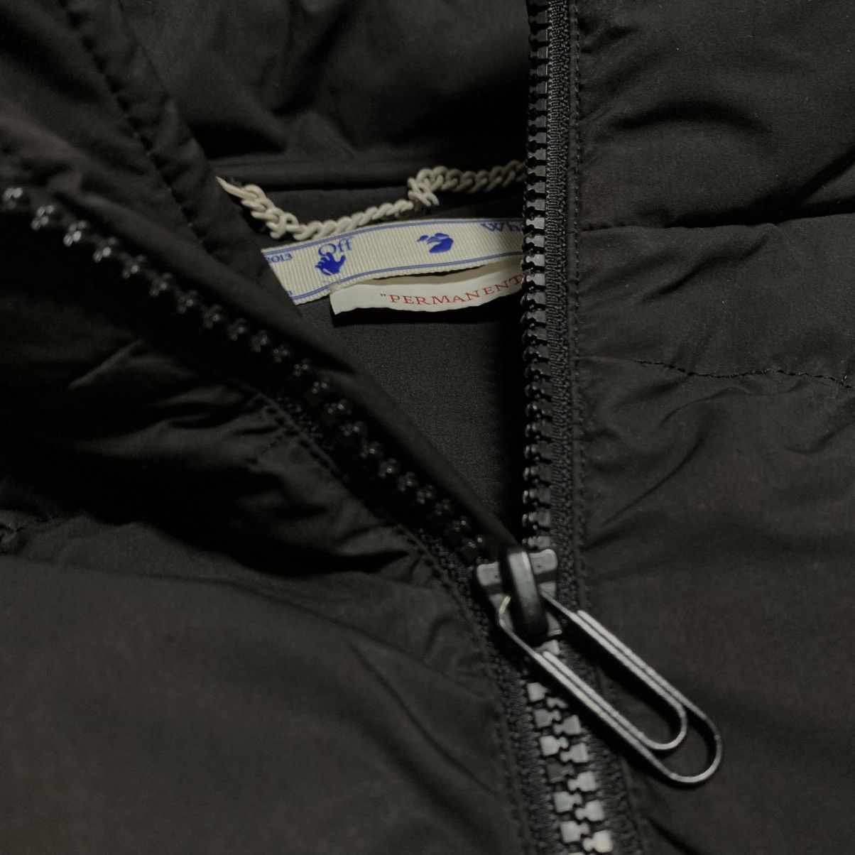 Off-White Off White Small Puffer Patch Logo Black Jacket Virgil Abloh Size US S / EU 44-46 / 1 - 7 Thumbnail