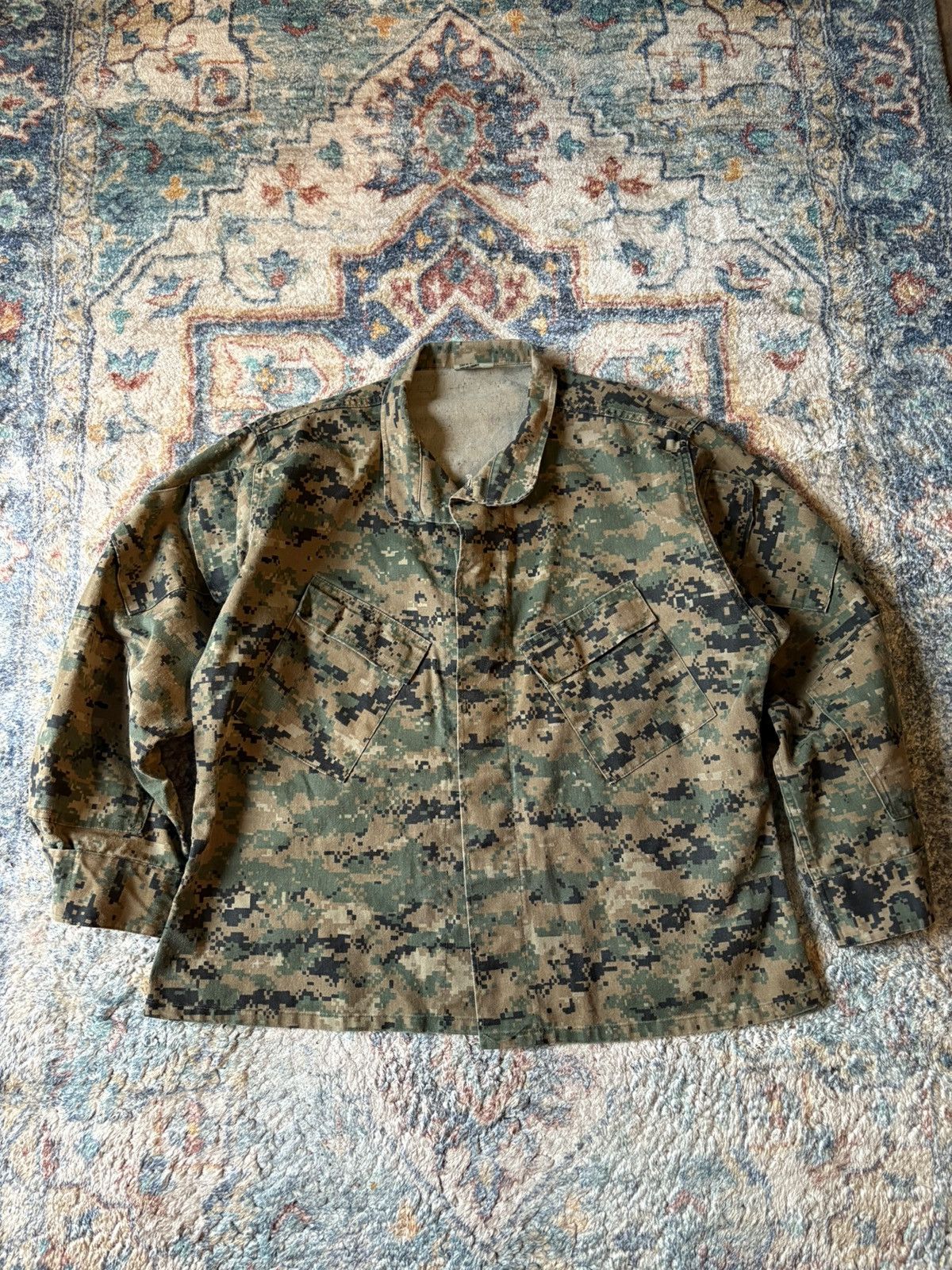Vintage Vintage Military Digital Camo Slant Pocket Button-up Jacket Size US L / EU 52-54 / 3 - 1 Thumbnail
