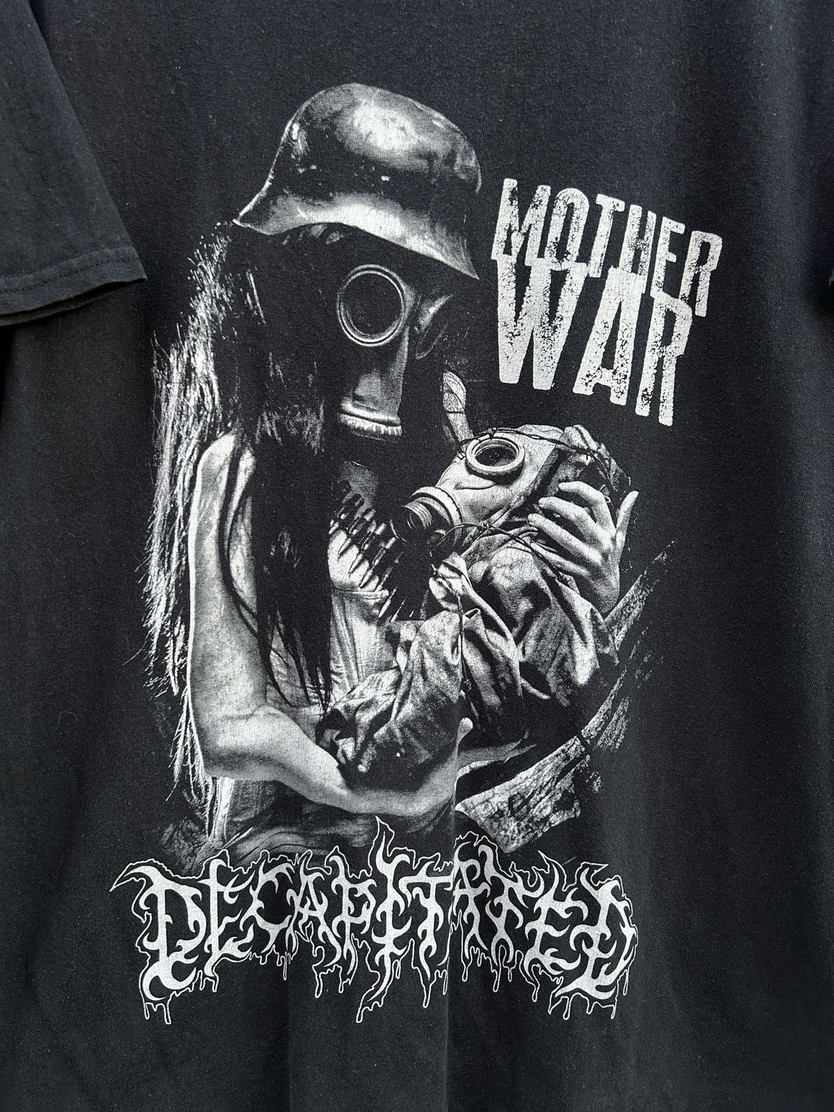 Band Tees Vintage Decapitated Mother War 2014 Death Metal Band T-Shirt Size US L / EU 52-54 / 3 - 2 Thumbnail