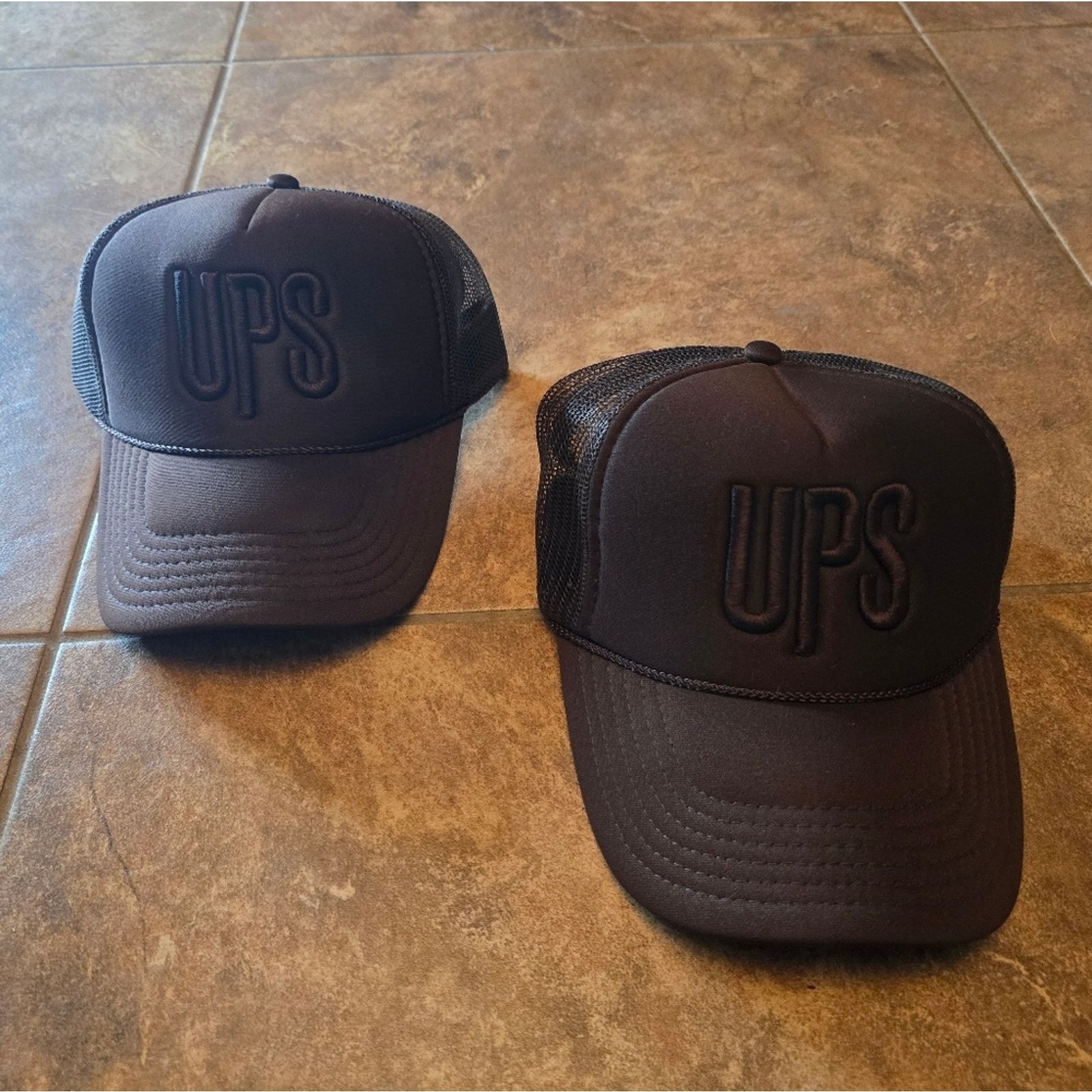 Otto Dark Brown | UPS | Classic Trucker Hat Size ONE SIZE - 3 Thumbnail