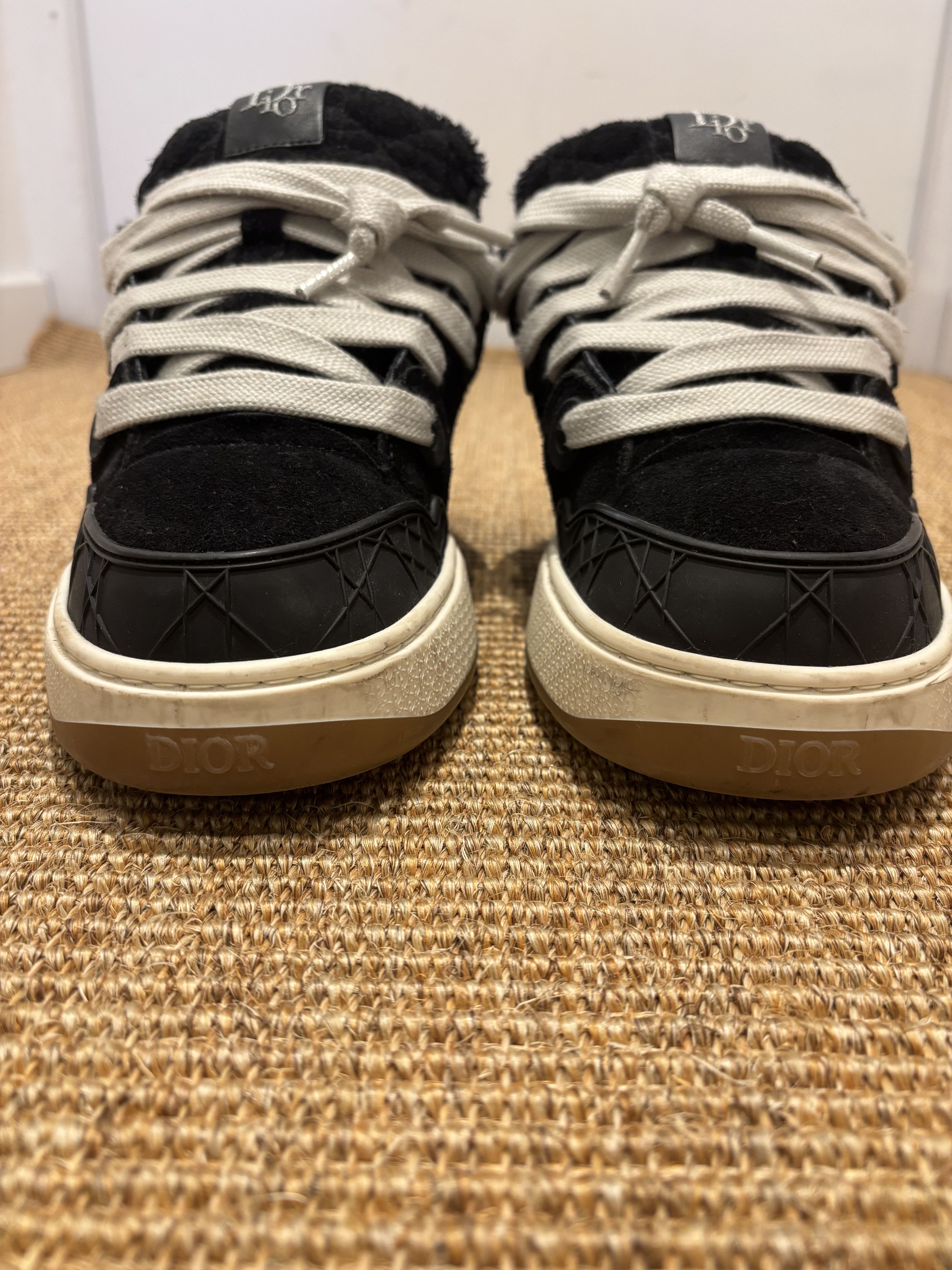 Dior Basket de luxe Dior B9S skater daim noir en tbe Size US 9 / EU 42 - 9 Thumbnail
