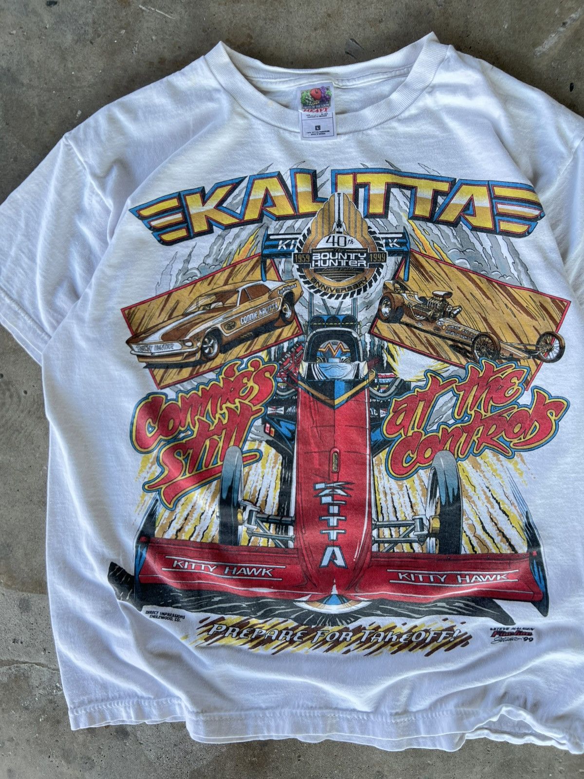 Starter Vintage 2000’s NASCAR Style Racing Promo T Shirt Size US M / EU 48-50 / 2 - 1 Thumbnail