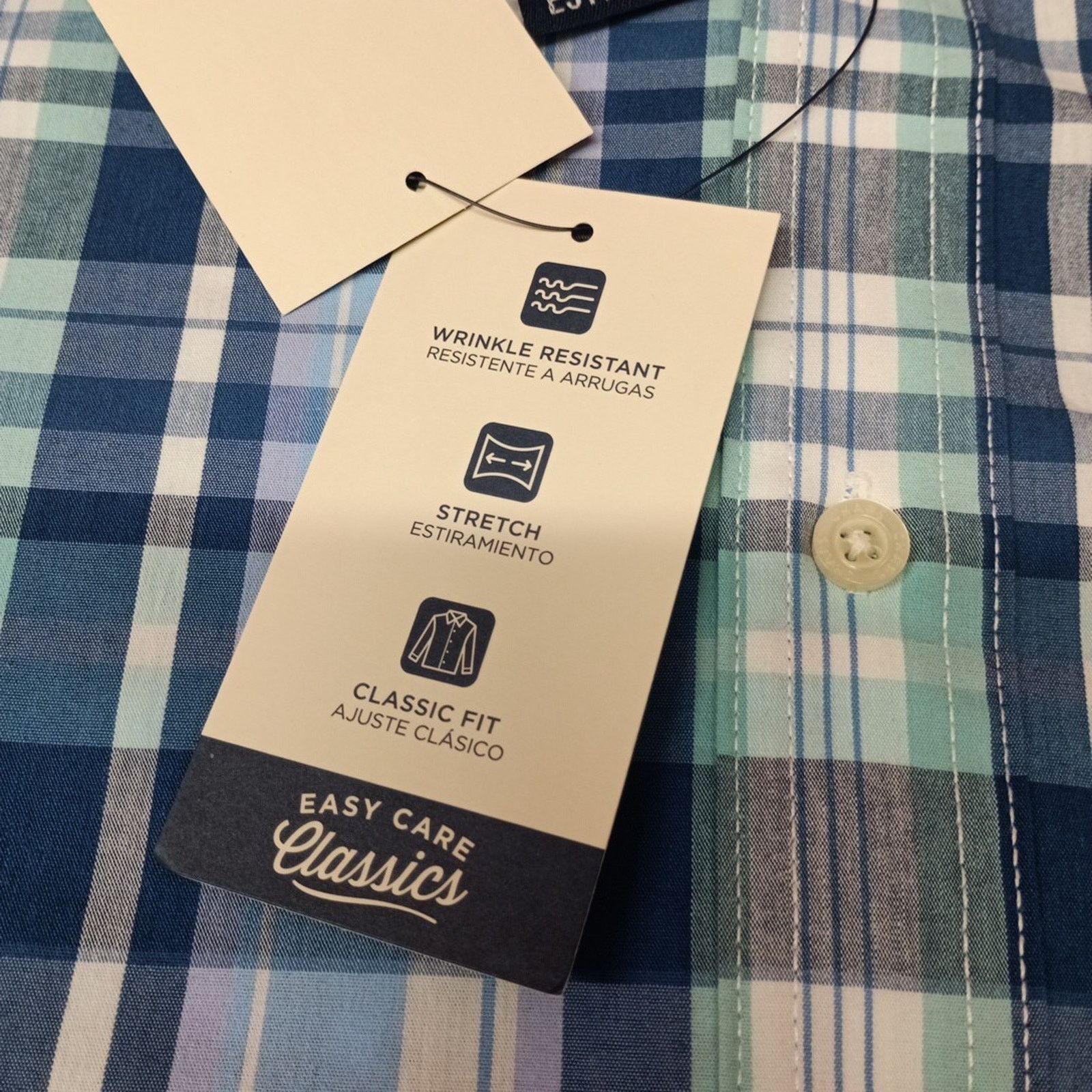Chaps CHAPS Button Down Plaid Shirt Men's L Lilac Blue Multi Size US L / EU 52-54 / 3 - 4 Thumbnail