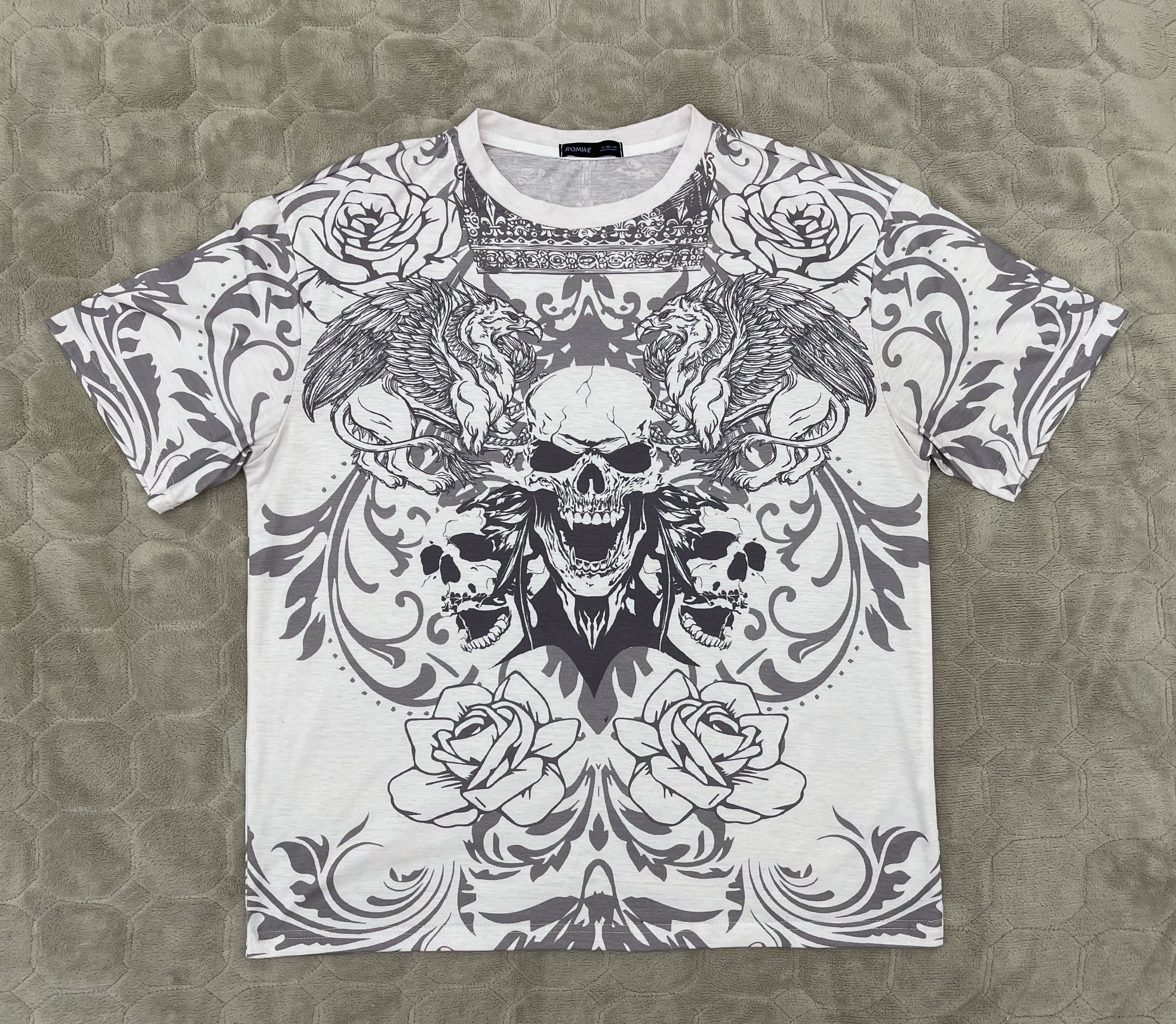 Vintage Vintage Skull T-Shirt Size US S / EU 44-46 / 1 - 5 Thumbnail
