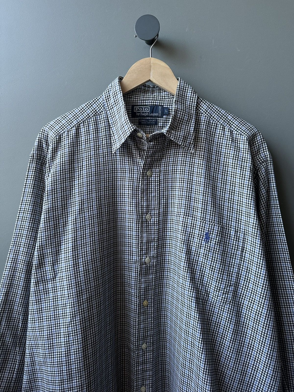 Polo Ralph Lauren Polo Ralph Lauren Lowell Sport Check Shirt Size L Size US L / EU 52-54 / 3 - 2 Thumbnail