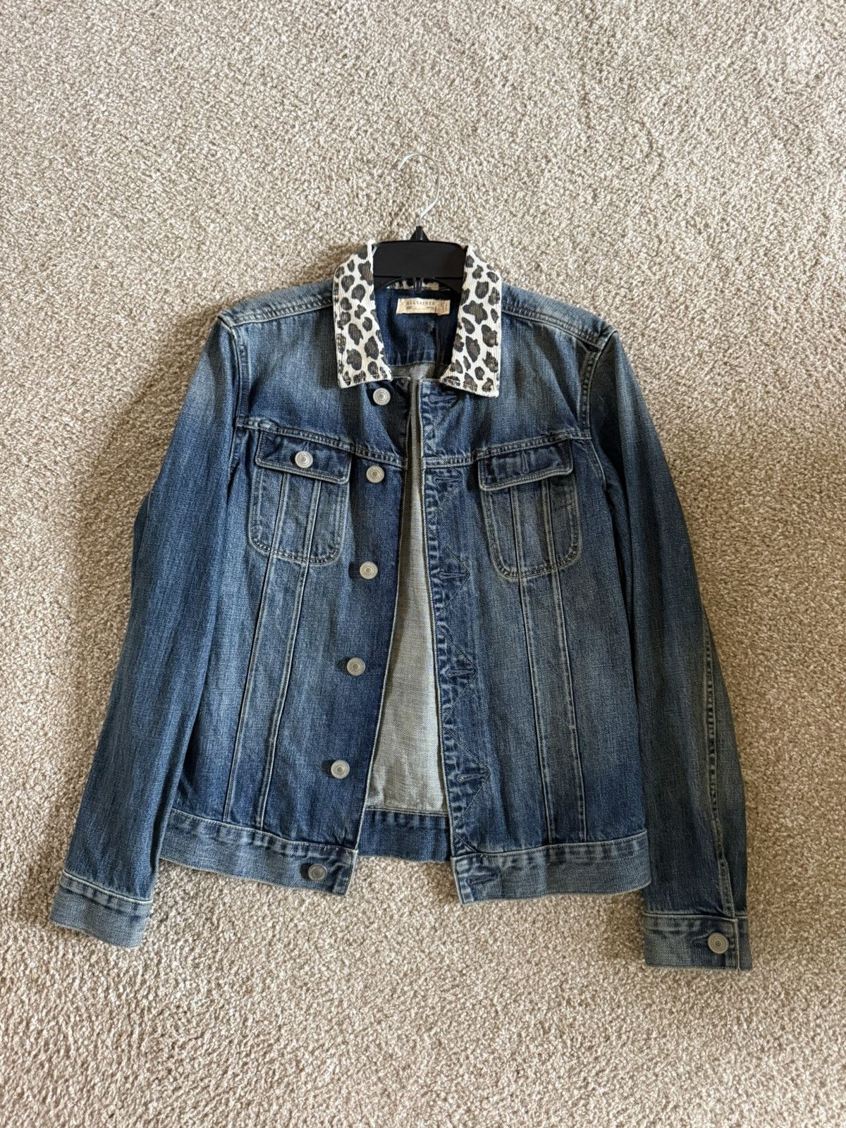 Allsaints All Saints Denim Jacket Size US S / EU 44-46 / 1 - 1 Thumbnail