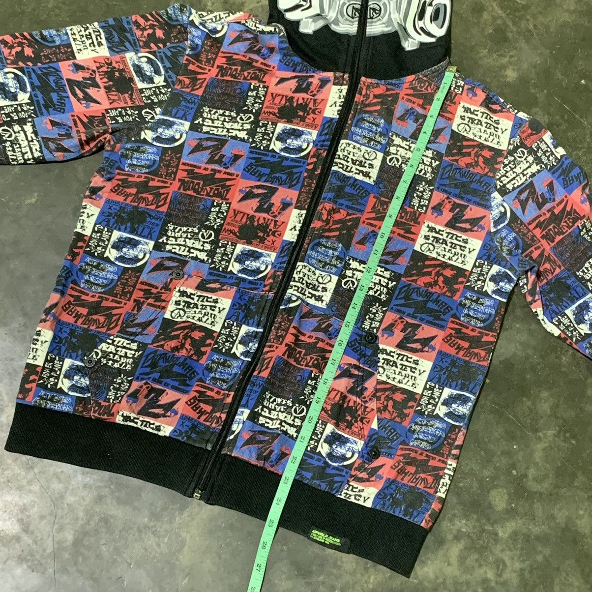 If Six Was Nine Airwalk punkstyle AOP hoodie Size US M / EU 48-50 / 2 - 16 Thumbnail