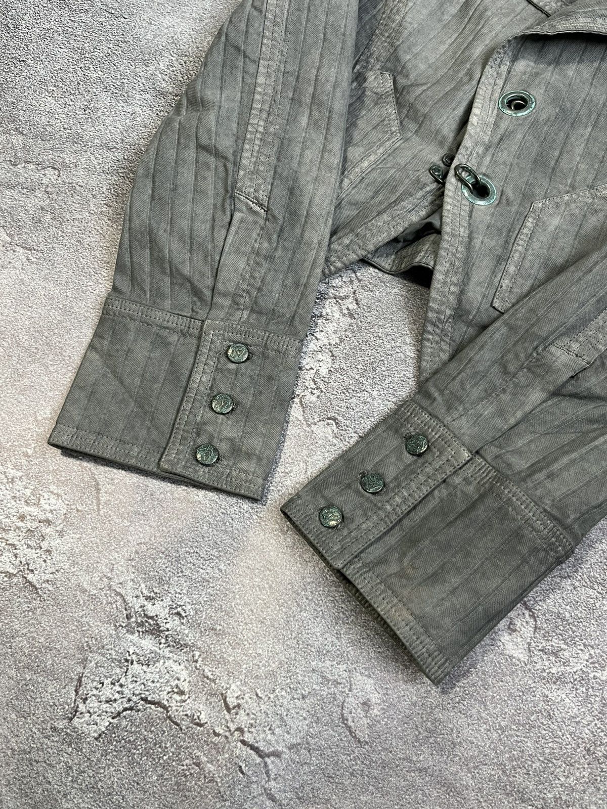 Diesel RARE Vintage 90s Archive Diesel Sample Denim Jacket Size M / US 6-8 / IT 42-44 - 6 Thumbnail