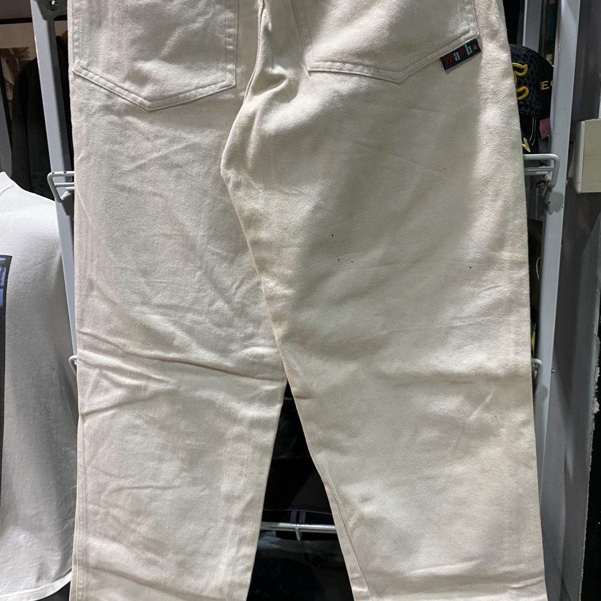 Mambo × Vintage Vintage Mambo Australia White Plain Casual Pants Size US 32 / EU 48 - 4 Thumbnail
