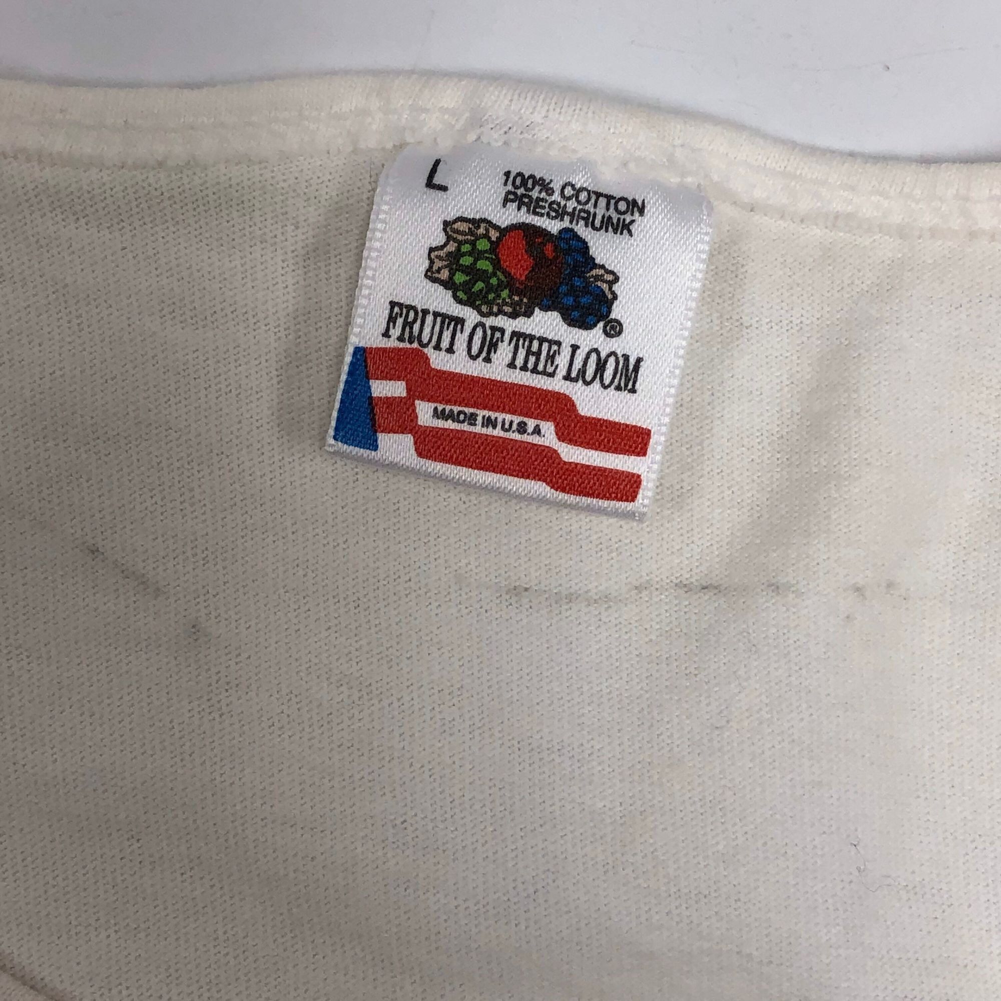 Fruit Of The Loom Vtg DAYTONA Beach 1991 Tomoka Four Miller CHIEF Tank Top Size US L / EU 52-54 / 3 - 6 Thumbnail