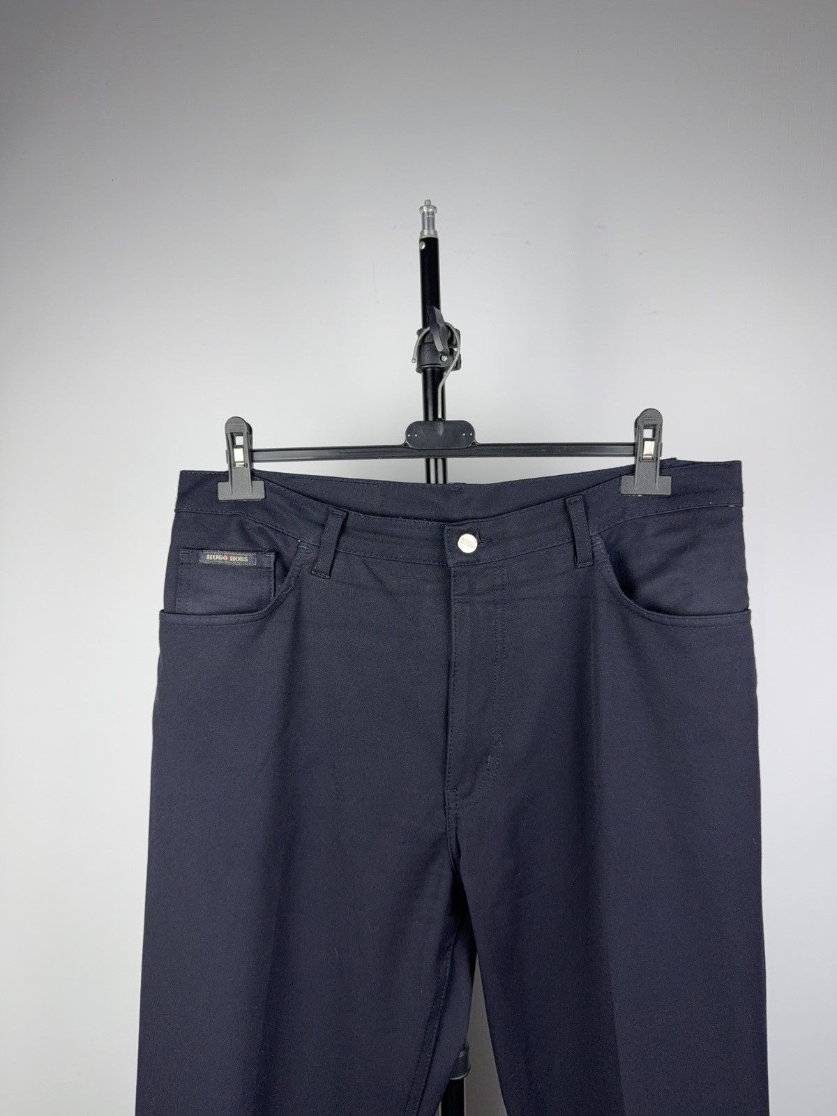 Hugo Boss Luxury Hugo Boss Italy Art in Fashion Cotton Straight Pants Size US 30 / EU 46 - 2 Thumbnail