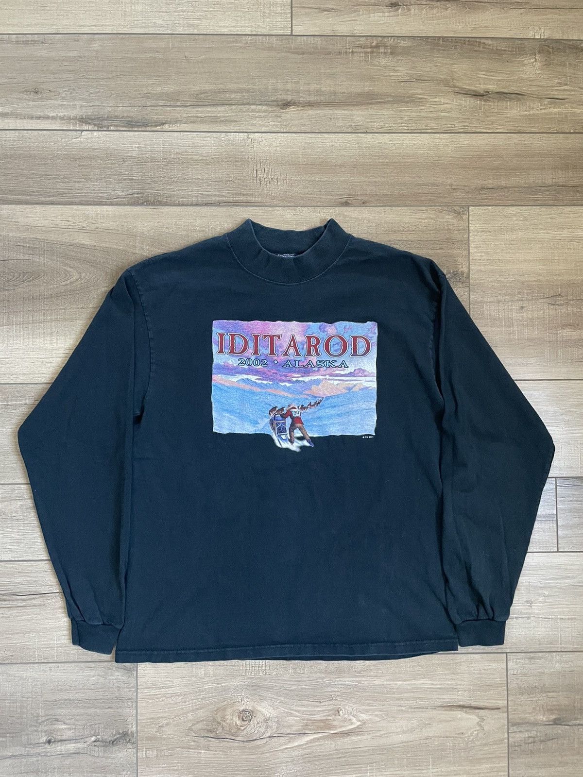 Vintage 2002 Alaska Iditarod Long Sleeve T-Shirt Size US L / EU 52-54 / 3 - 1 Thumbnail