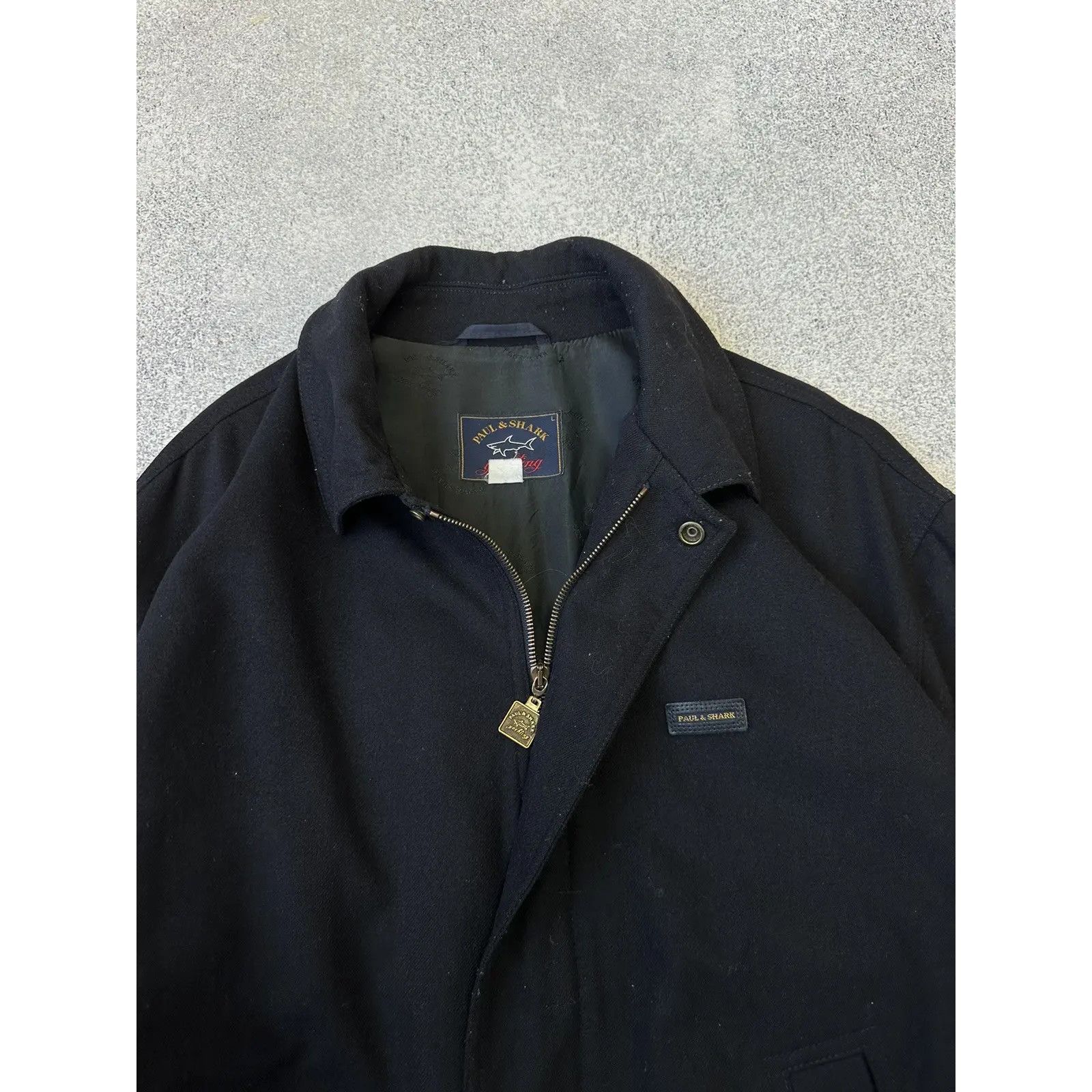 Paul & Shark VTG Paul&Shark Wool Luxury Bomber Jacket Size US L / EU 52-54 / 3 - 5 Thumbnail