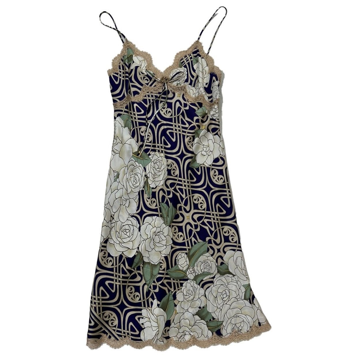 Roberto Cavalli Roberto Cavalli art deco print dress Size S / US 4 / IT 40 - 1 Thumbnail