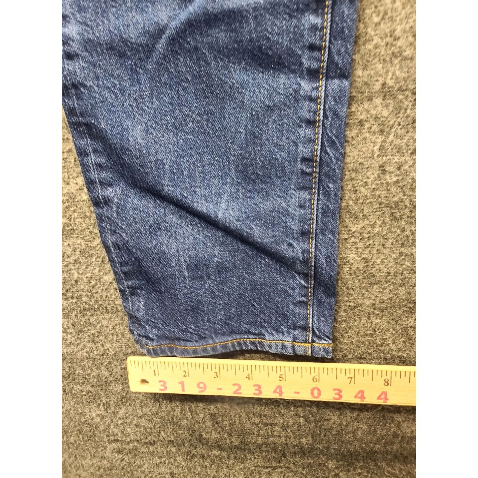 American Eagle Outfitters American Eagle Outfitters Jeans Mens 30x32 Athletic Fit Straight Leg Button Fly Blue Denim Cotton Polyester Casual Size US 30 / EU 46 - 7 Thumbnail
