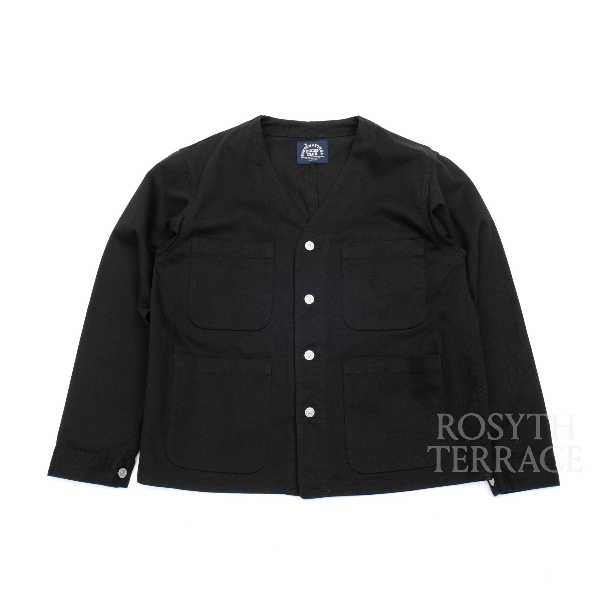 Japanese Brand 【NATURAL HIKING CLUB / NHC CONDUCTOR JACKET (BLACK)】 Size US L / EU 52-54 / 3 - 1 Thumbnail