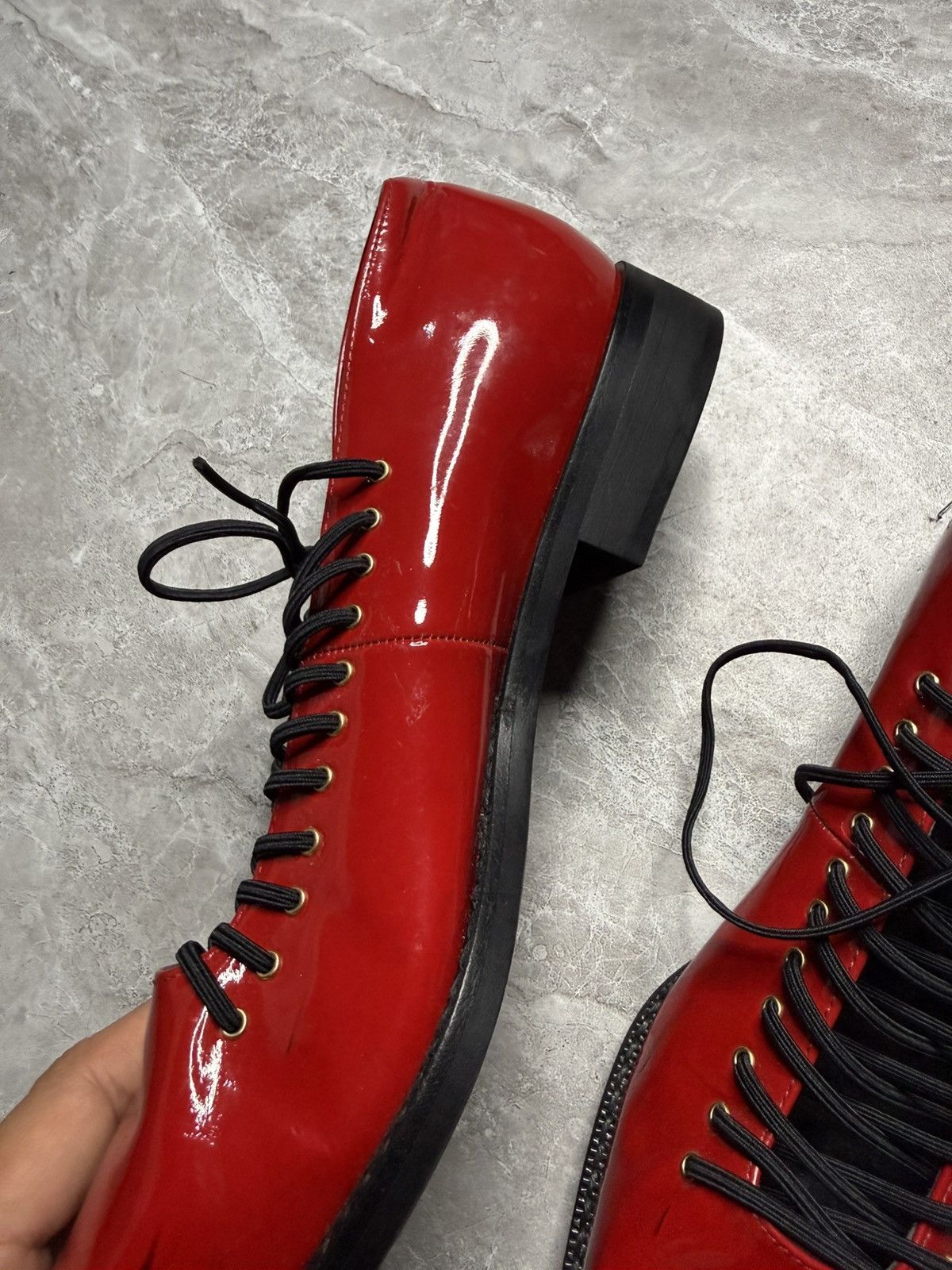 Comme des Garcons Comme Des Garcons Corset Patent Pointed Shoes Size US 7 / EU 40 - 6 Thumbnail