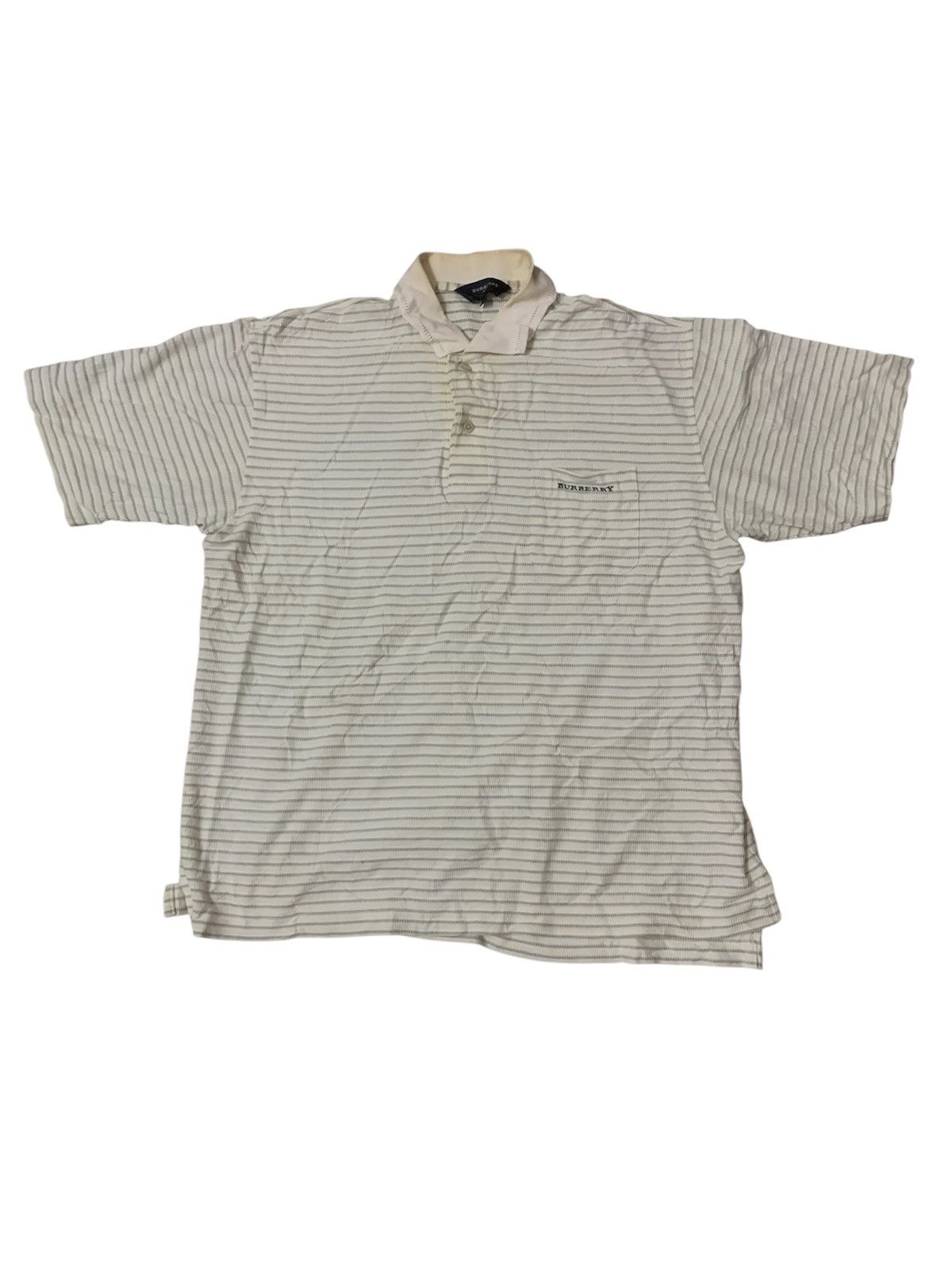 Burberry Burberry Single Pocket Polo Tee Size US L / EU 52-54 / 3 - 1 Thumbnail
