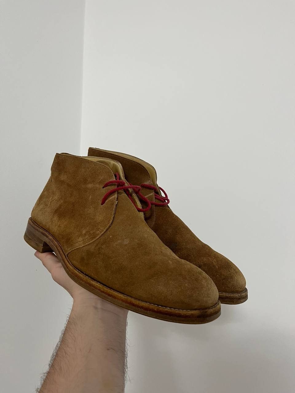 If Six Was Nine Vintage As 98 Guidi style Faded Biker High Boots Size US 10 / EU 43 - 1 Thumbnail