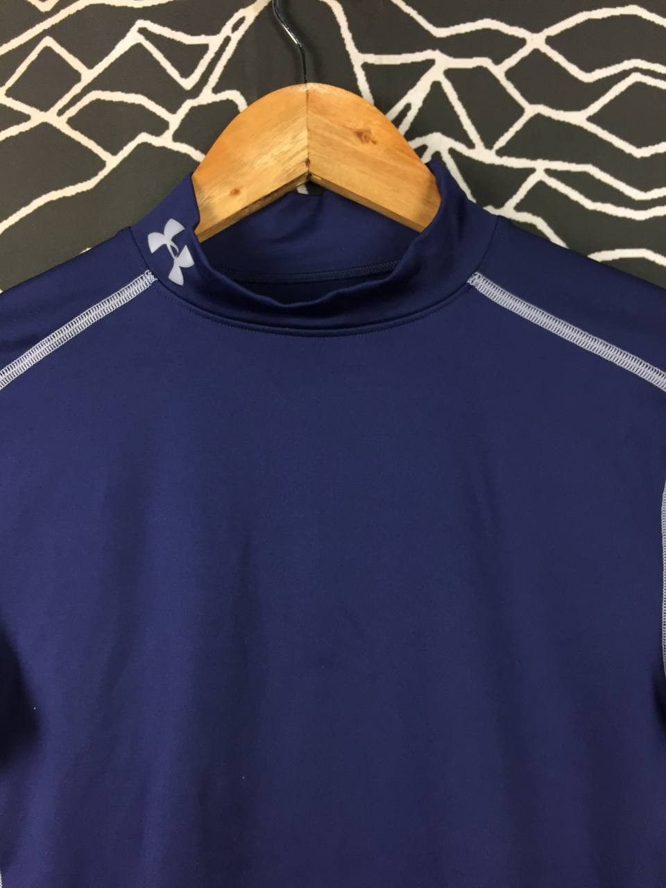Under Armour Under Armour ColdGear Mock Neck Compression Base Layer Top Size US S / EU 44-46 / 1 - 3 Thumbnail