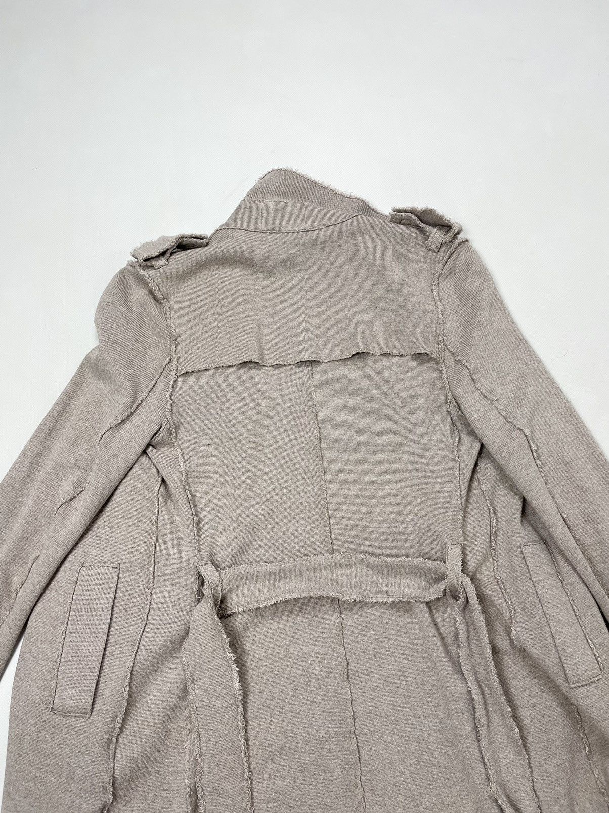 Harris Wharf London Harris Wharf London 🐚 disstressed y2k avandgarde coat Size S / US 4 / IT 40 - 13 Thumbnail