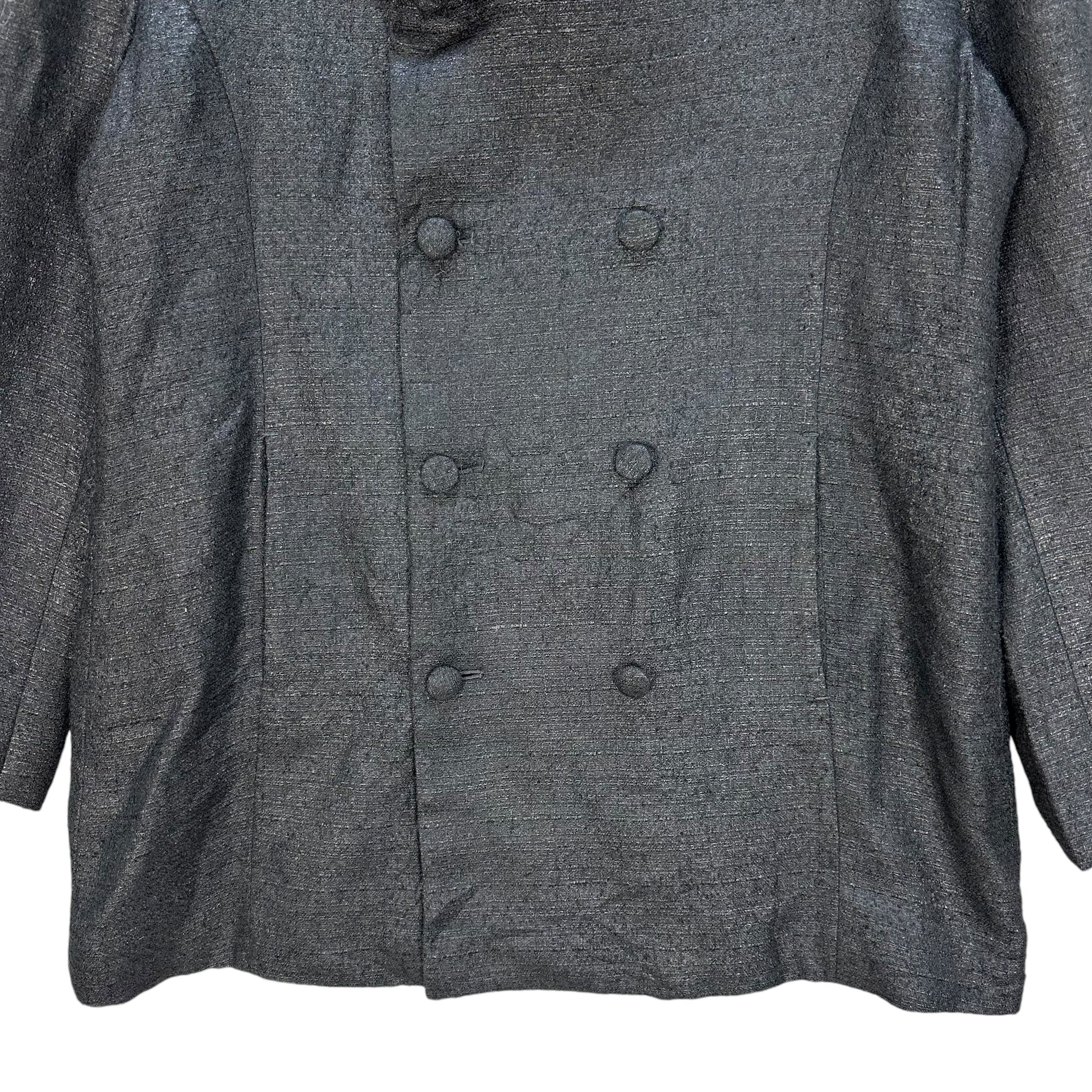 Bajra BAJRA Made in Japan Triacetate Double Breast Coat #A53-1230 Size US L / EU 52-54 / 3 - 3 Thumbnail