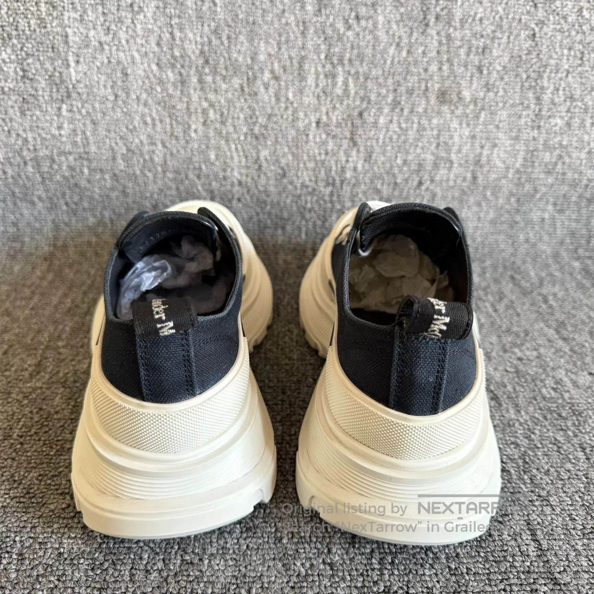 Alexander McQueen Alexander McQueen Platform Canvas Shoes 36. Size US 5 / IT 35 - 4 Thumbnail