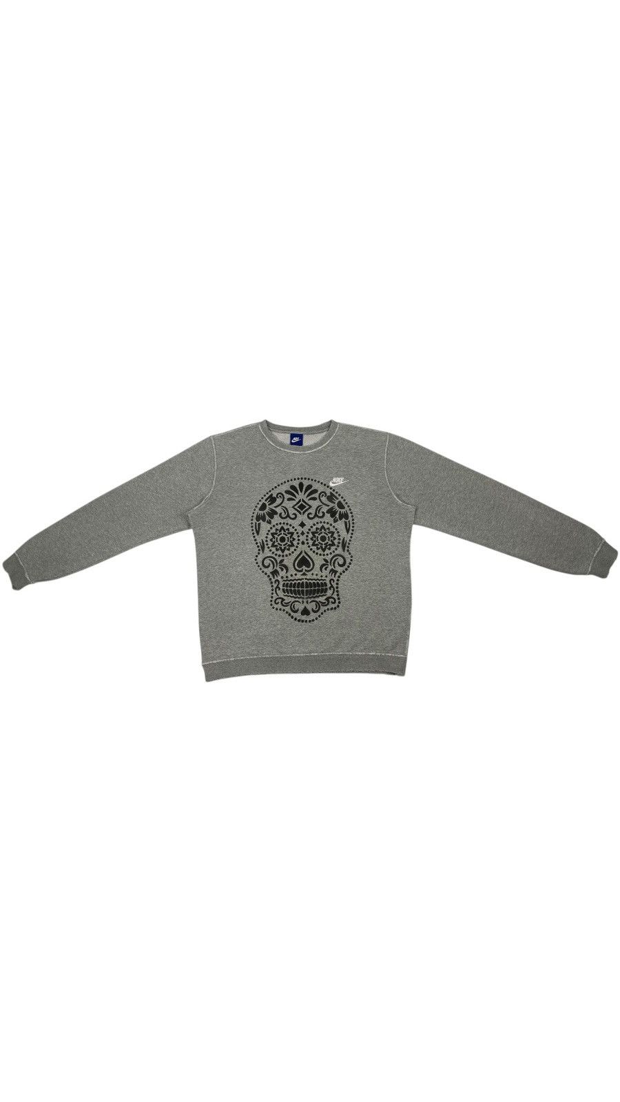 Nike 🔥LASTDROP🔥 Nike Distressed Mexican Skull Custom Sweatshirt Size US M / EU 48-50 / 2 - 2 Thumbnail