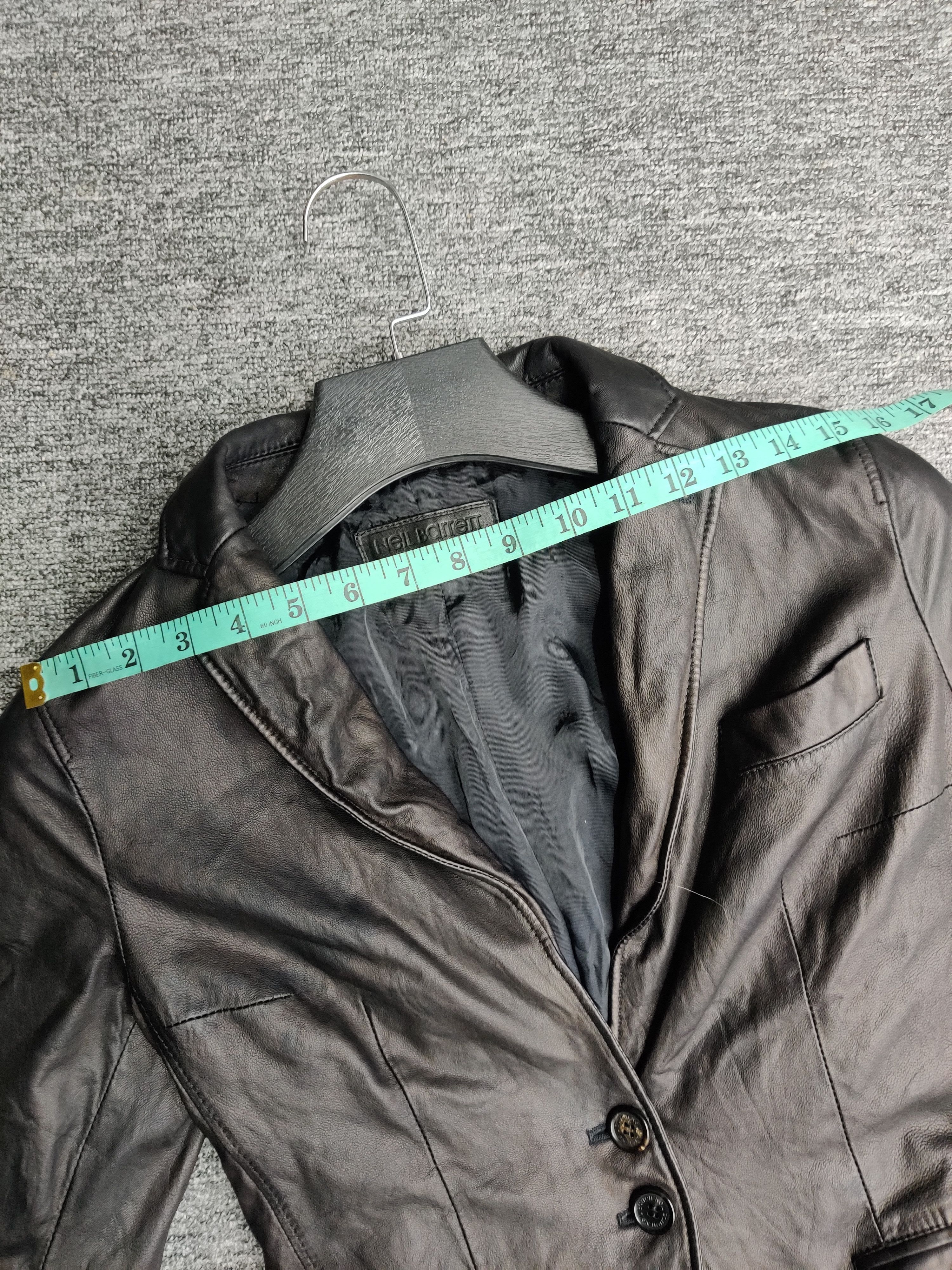 Neil Barrett Vintage Neil Barrett Leather Jacket Size US XS / EU 42 / 0 - 18 Thumbnail