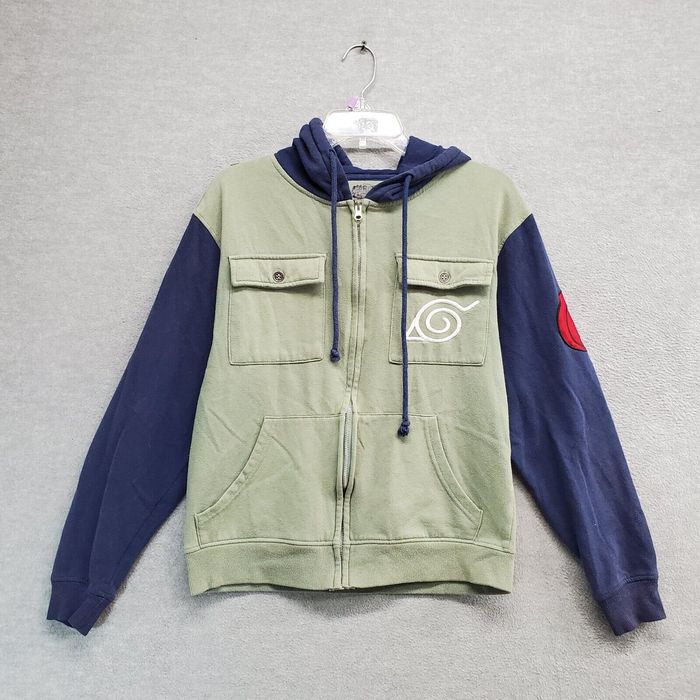 Vintage Naruto Shippuden Women Jacket Small Green Ripple Junction ...