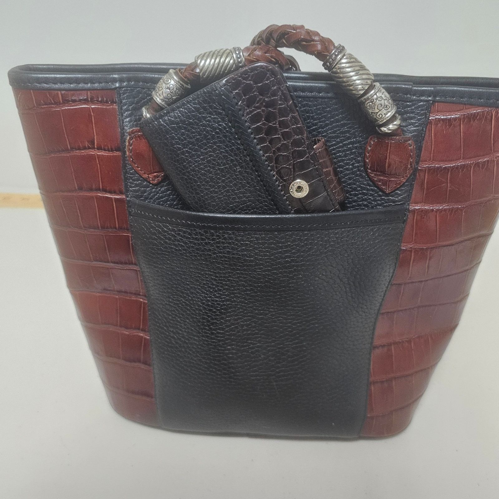 Brighton Brighton Caroline Bucket Purse with Wallet and Keychain Size ONE SIZE - 3 Thumbnail