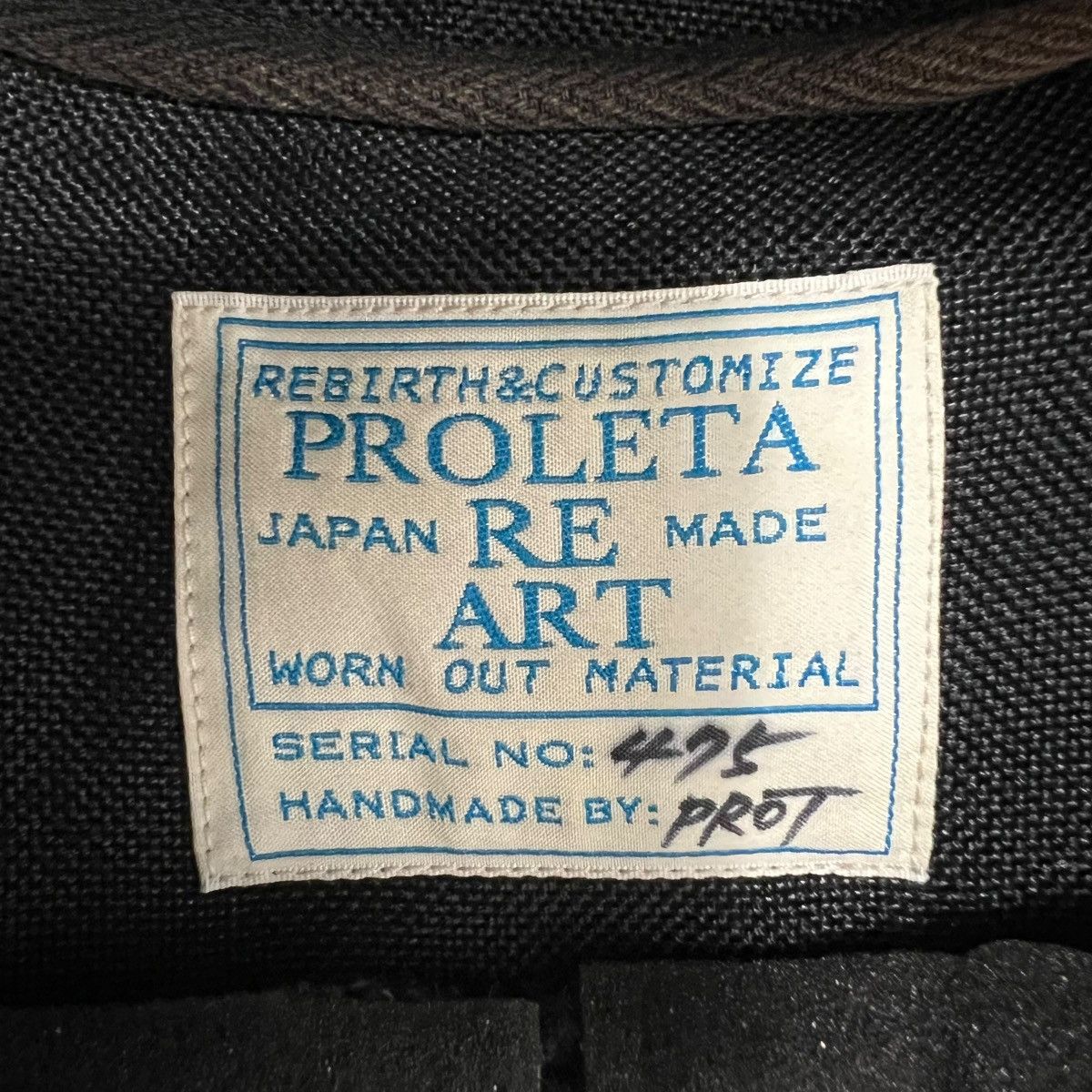 Proleta Re Art PROLETA RE ART 2024FW EXCLUSIVE Handmade BORO Hat Size ONE SIZE - 8 Thumbnail