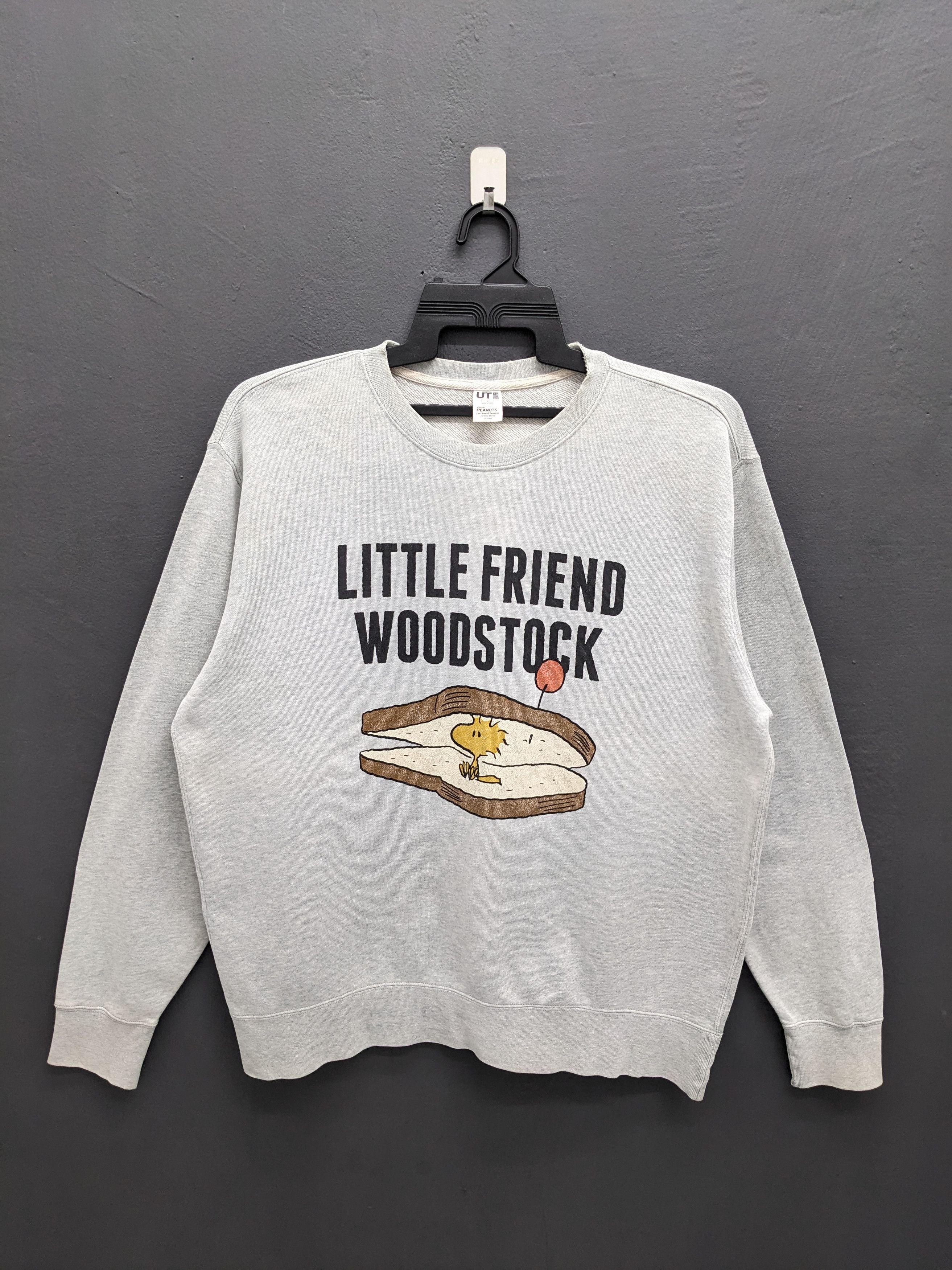 Japanese Brand × Peanuts JAPANESE BRAND X PEANUTS LITTLE FRIEND WOODSTTOCK SWEATSHIRT Size US L / EU 52-54 / 3 - 2 Thumbnail