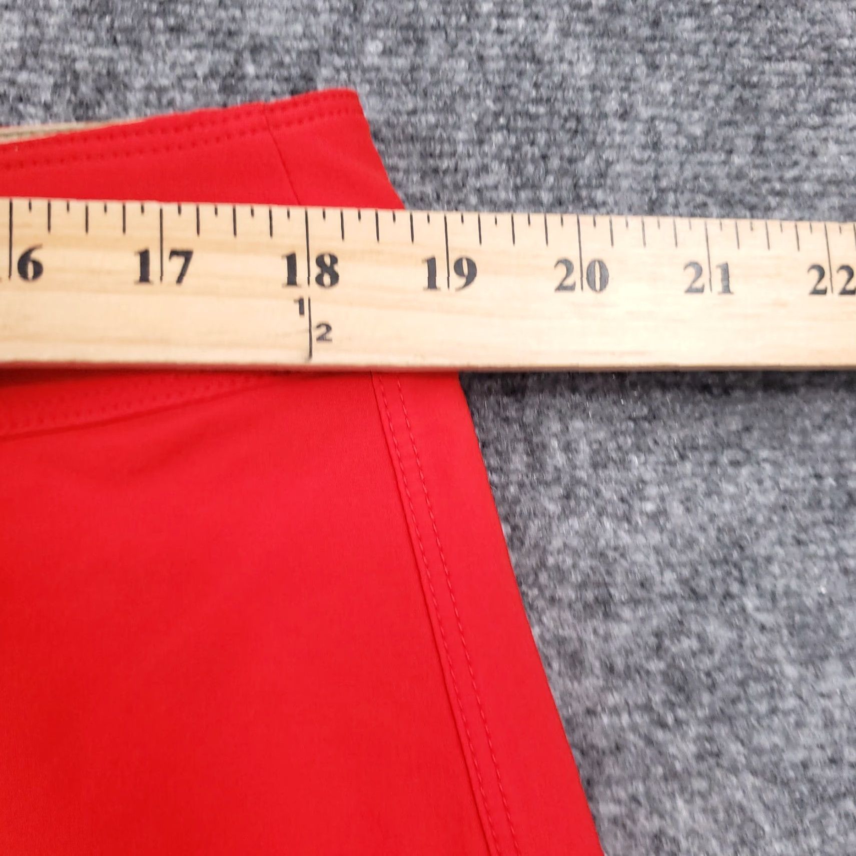 Patagonia Patagonia Men Trunks 38 Red Solid Drawstring Marine Surf Bathing Suit BottomImage Size 38R - 6 Thumbnail