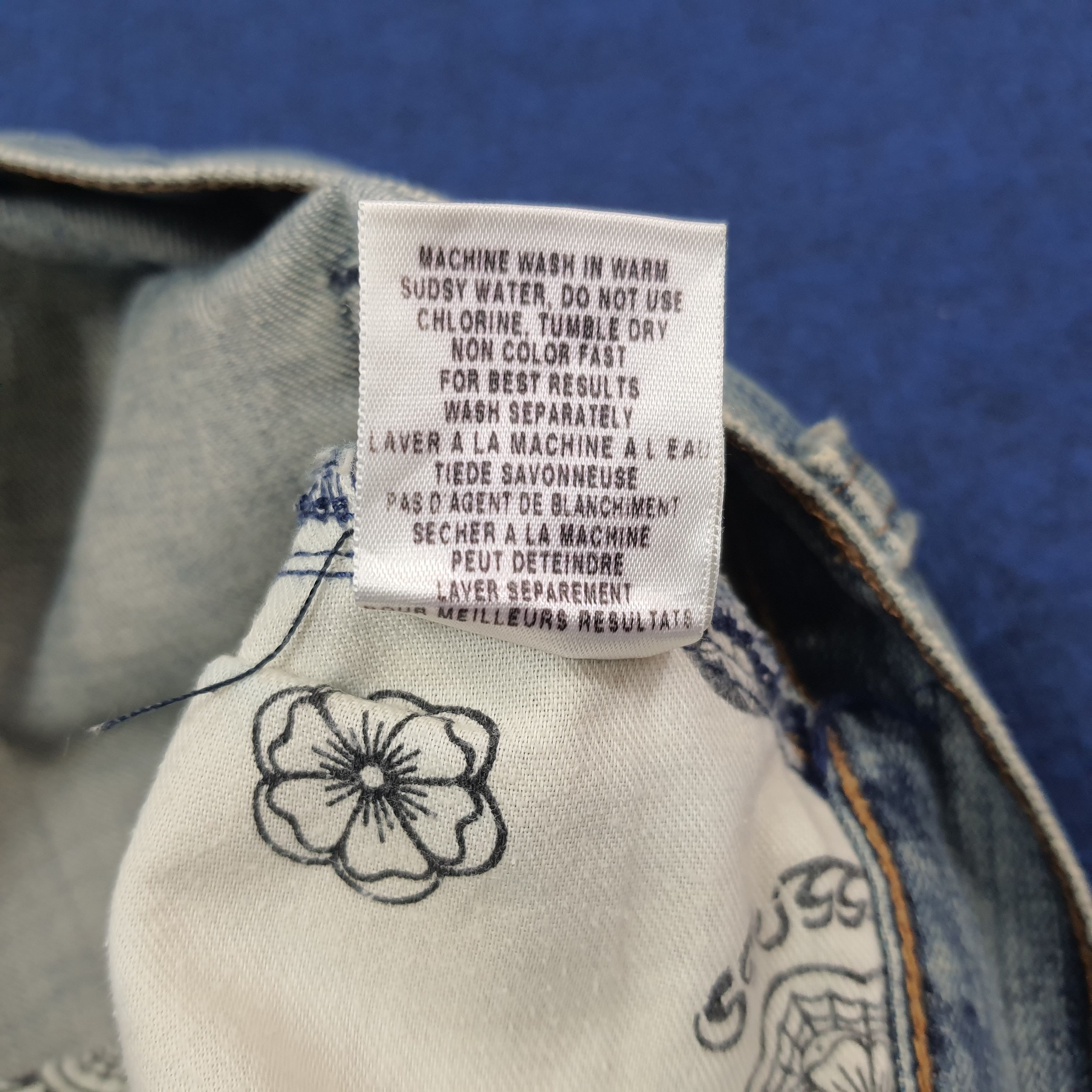 Stussy Vintage Stussy Authentic Workgear Custom Logo Jeans C228N11 Size US 35 - 10 Thumbnail