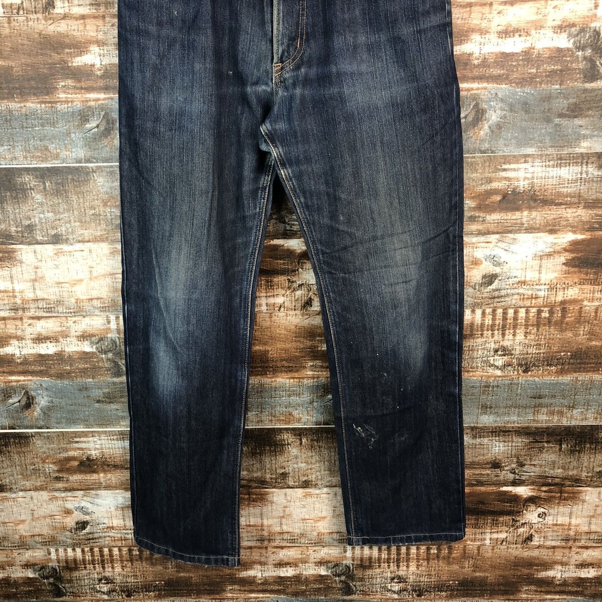 Edwin Edwin Blue faded Denim Pants #A1416 Size US 32 / EU 48 - 3 Thumbnail