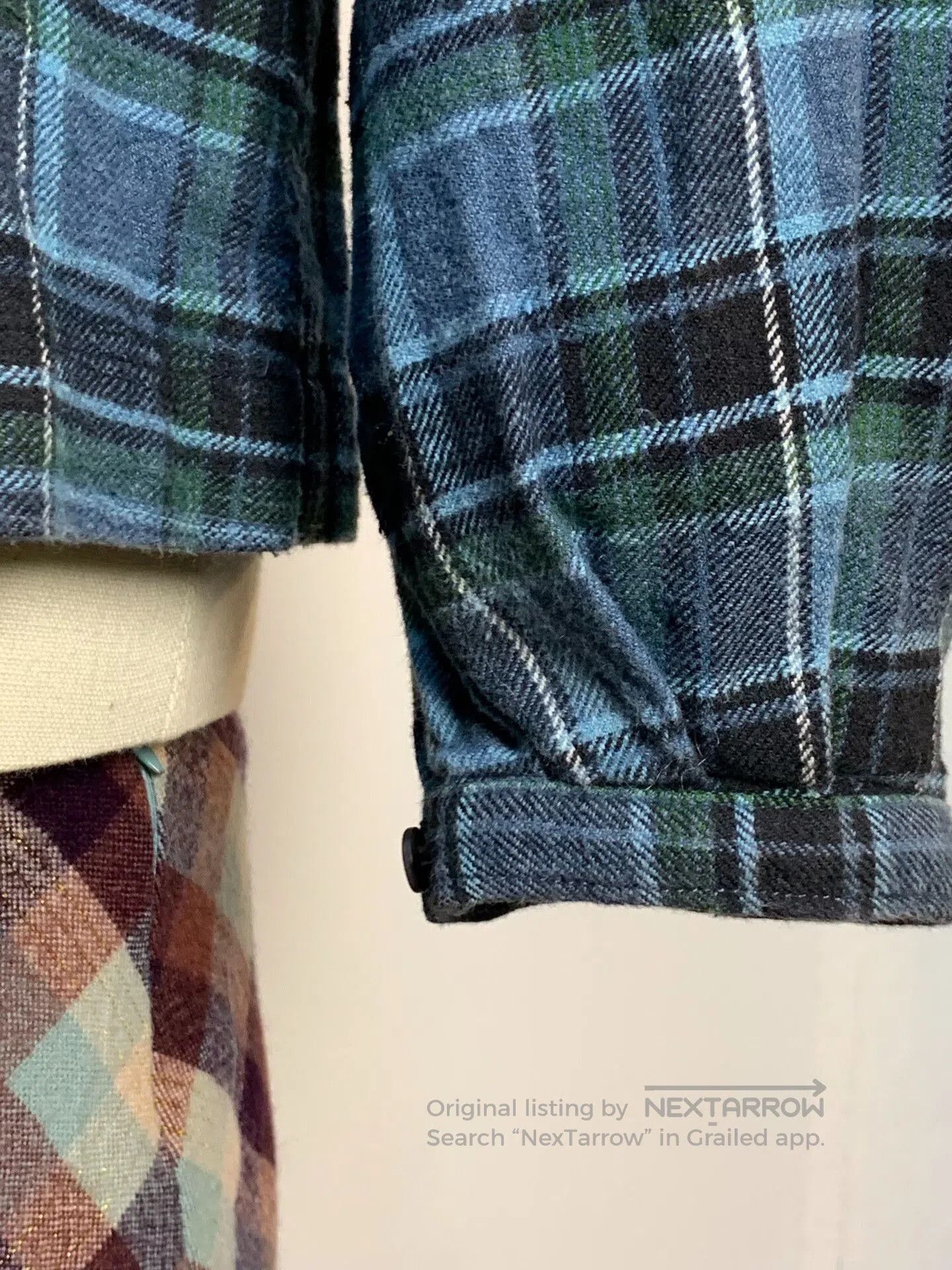 45rpm 45RPM Plaid Ruffle Sleeve Shirt. Size M / US 6-8 / IT 42-44 - 5 Thumbnail
