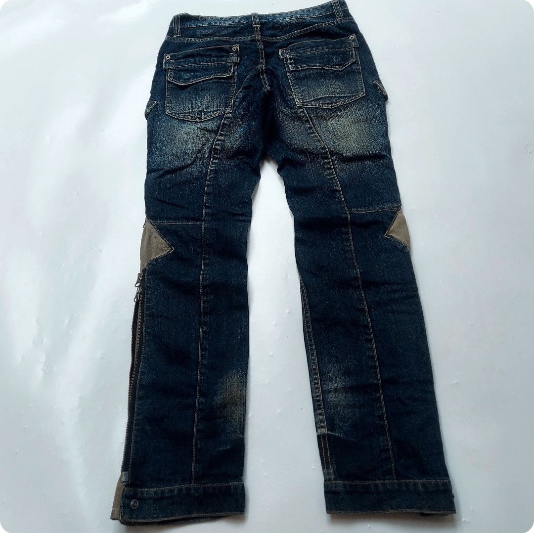 Japanese Brand × PPFM Japanese Brand PPFM Bondage Zipper Jeans Size US 30 / EU 46 - 6 Thumbnail