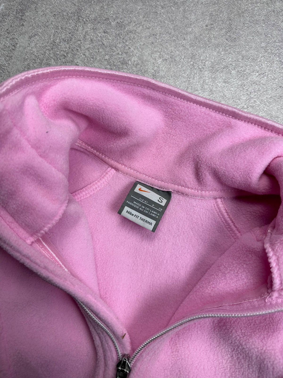 Nike 🌸 Beautiful Vintage Nike Womans Fleece Sherpa Zip Jacket S Size S / US 4 / IT 40 - 4 Thumbnail