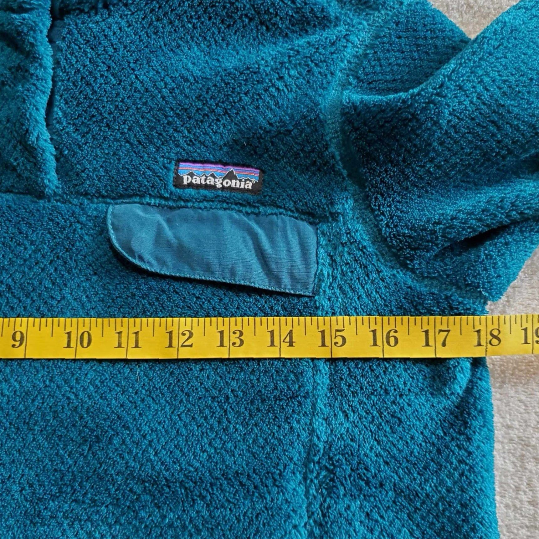 Patagonia VINTAGE Women’s XS Patagonia Retool Snap-T Pullover Teal Turquoise Size S / US 4 / IT 40 - 4 Thumbnail